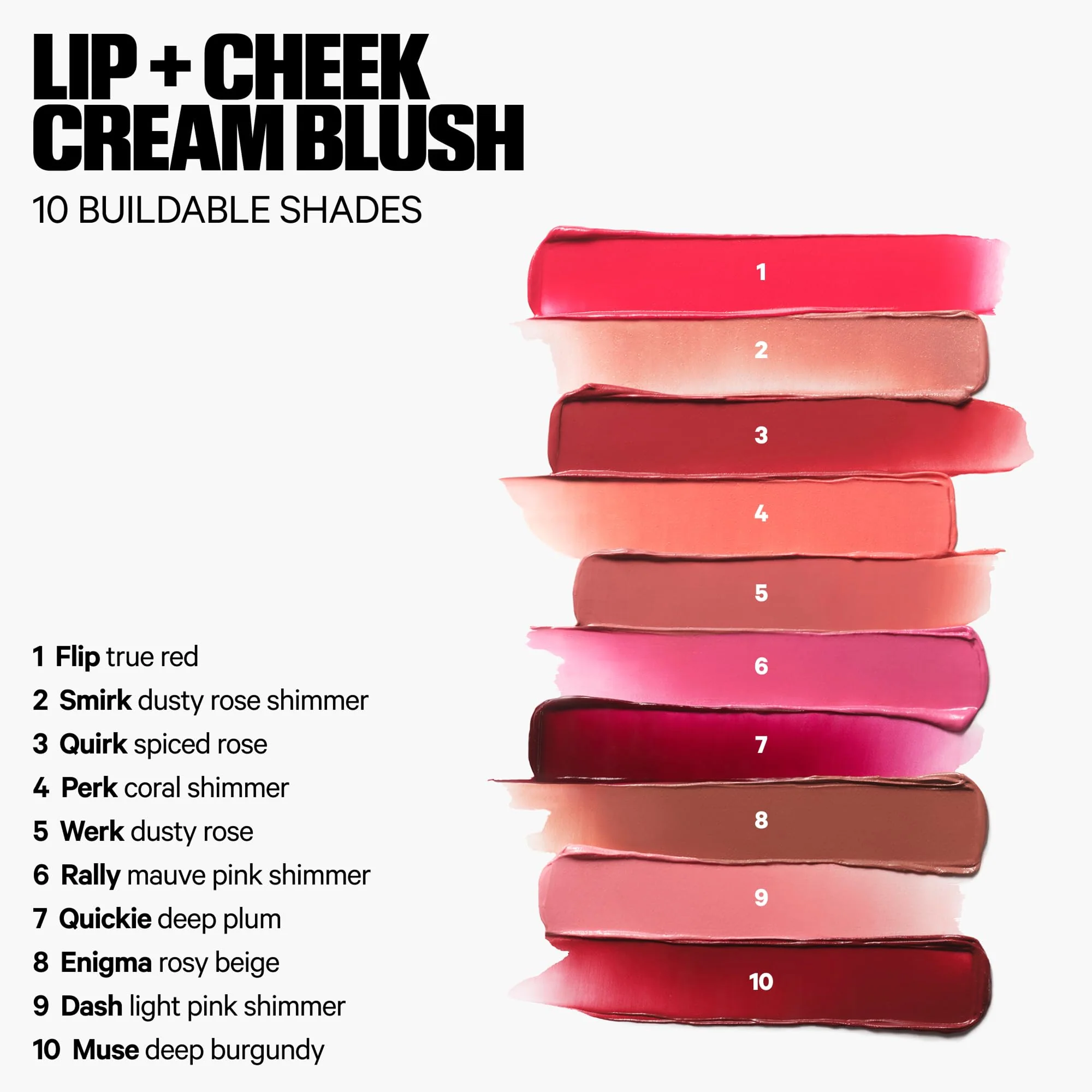 Milk Makeup Lip + Cheek Stick – Buildable Cream Blush + Lip Color w/Hydrating Mango Butter + Avocado Oil for a Natural Flush – Long-Lasting, Multiuse, Vegan Formula – Quirk (Spiced Rose), 0.21 oz - Image 4