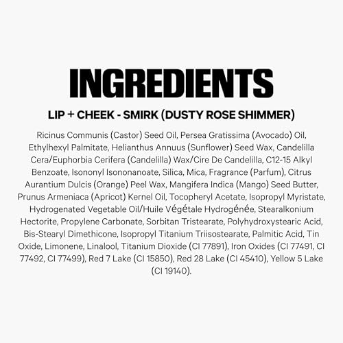 Milk Makeup Lip + Cheek Stick – Buildable Cream Blush + Lip Color w/Hydrating Mango Butter + Avocado Oil for a Natural Flush – Long-Lasting, Multiuse, Vegan Formula – Smirk (Rose w/Shimmer), 0.21 oz - Image 3