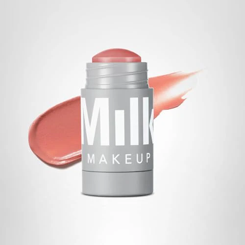 Milk Makeup Lip + Cheek Stick – Buildable Cream Blush + Lip Color w/Hydrating Mango Butter + Avocado Oil for a Natural Flush – Long-Lasting, Multiuse, Vegan Formula – Werk (Dusty Rose), 0.21 oz - Image 2