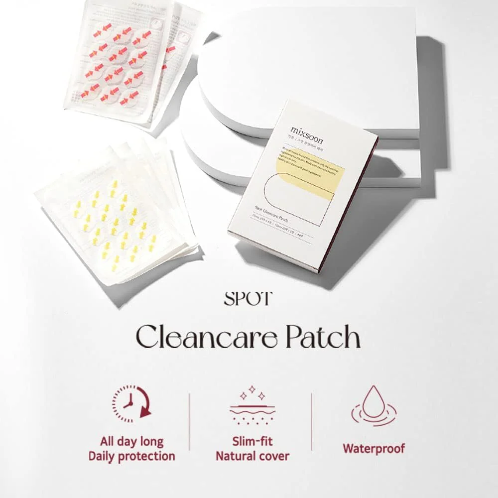 mixsoon Spot Clean Care Patch - Hydrocolloid Acne Patches for Face, Invisible Pimple Patch for Day & Night, Blemish Spot Care for Sensitive Skin (84 Patches) Korean Glass Skin Care - Image 6