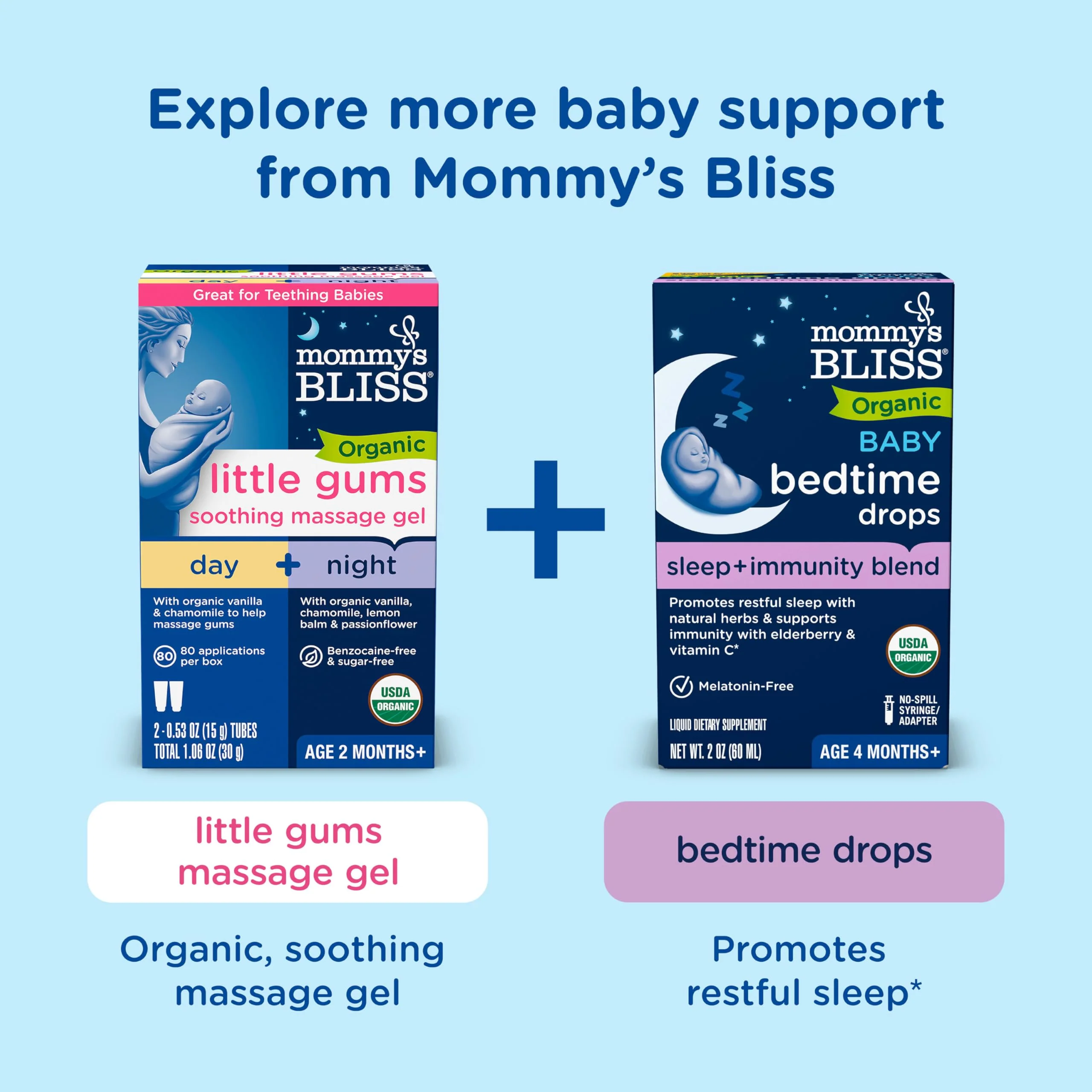 Mommy's Bliss Baby Probiotics + Vitamin D Drops, Supports Digestive Health & Immune Function*, 400IU Vitamin D , Supports Bone Development*, Newborns+, Flavorless, 0.34 Fl Oz (30 Servings) - Image 3