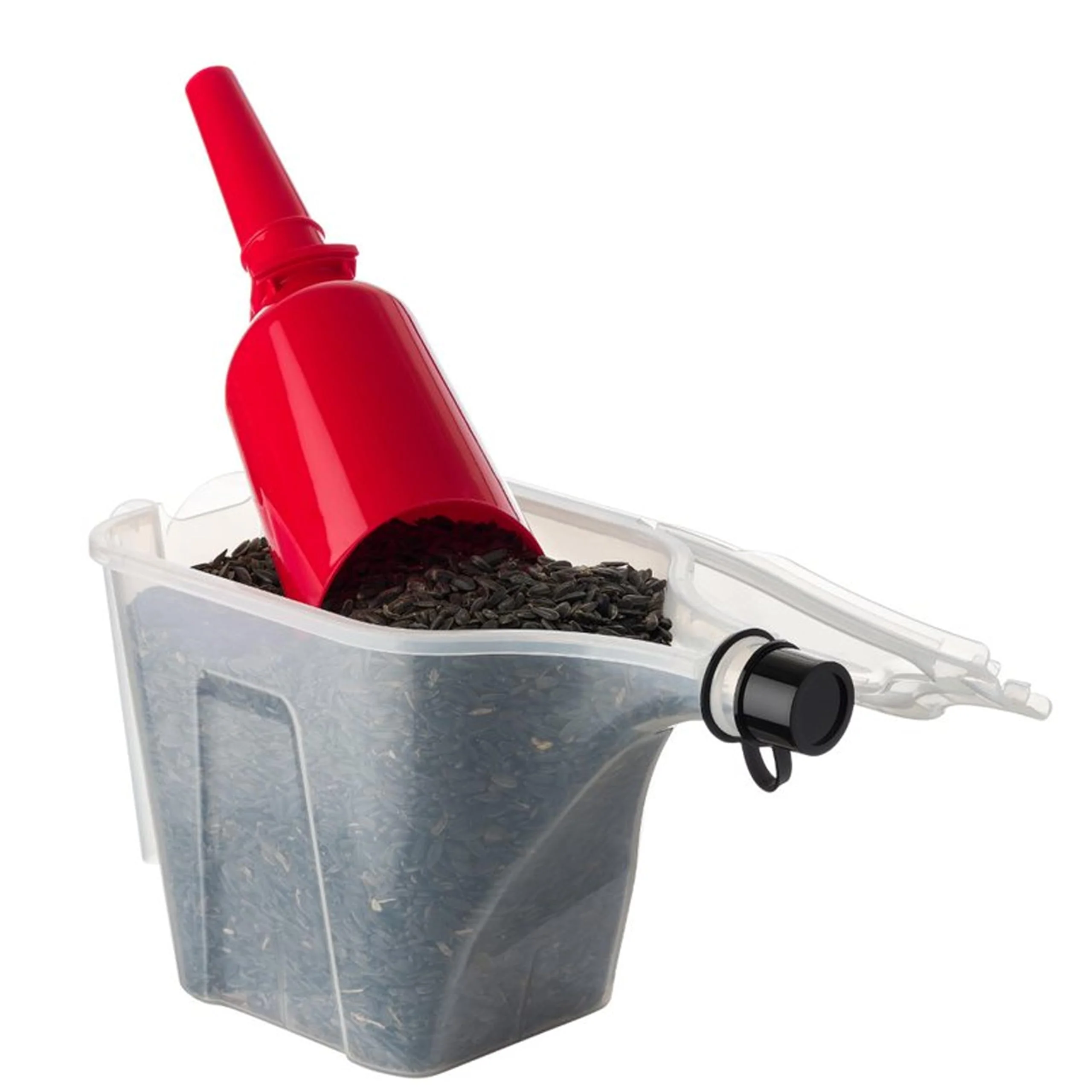 More Birds 3N1 Bird Seed Super Tote and Storage, 5 lb Seed Capacity - Image 4