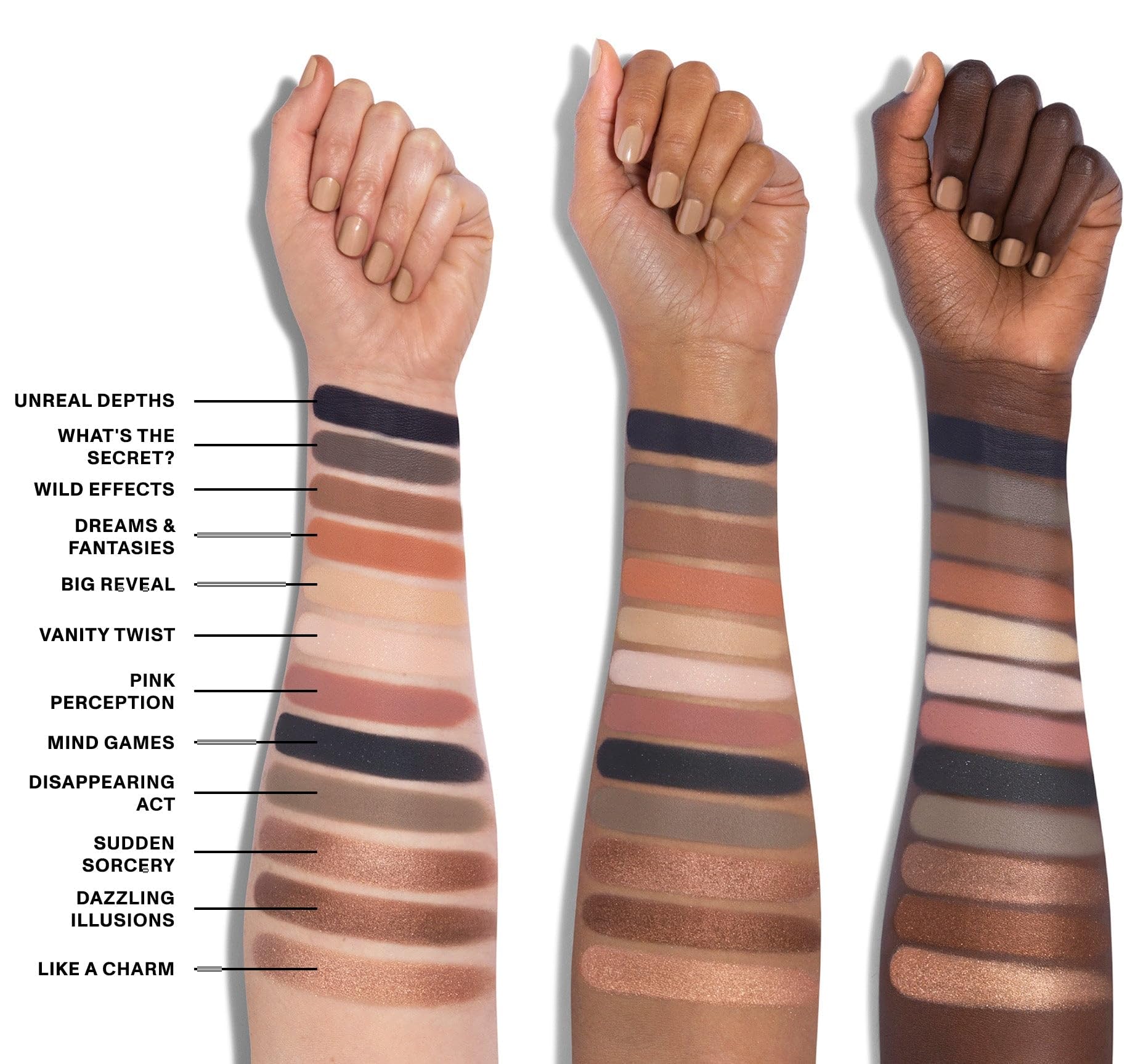 Morphe 35MI Magic Mirror Artistry Palette - Makeup Palette with Matte & Shimmer Shades - Made to Build, Blend & Layer Flawlessly for Everyday, Versatile Makeup Looks (1.98 oz) - Image 5