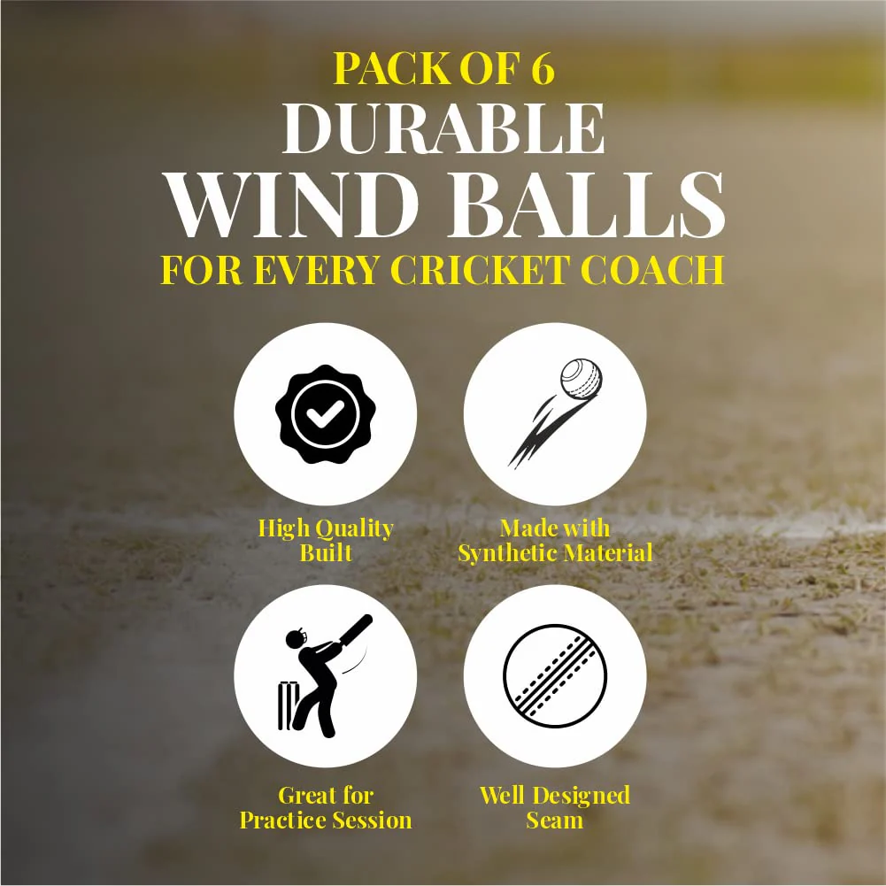 Mozi Sports Wind Cricket Balls - Indoor & Outdoor Soft Training Cricket Ball for Coaching Practice (Orange) - Image 3