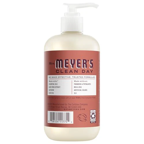 MRS. MEYER'S CLEAN DAY Hand Soap, Fall Leaves Scent, 12.5 Fl Oz Bottle - Image 8