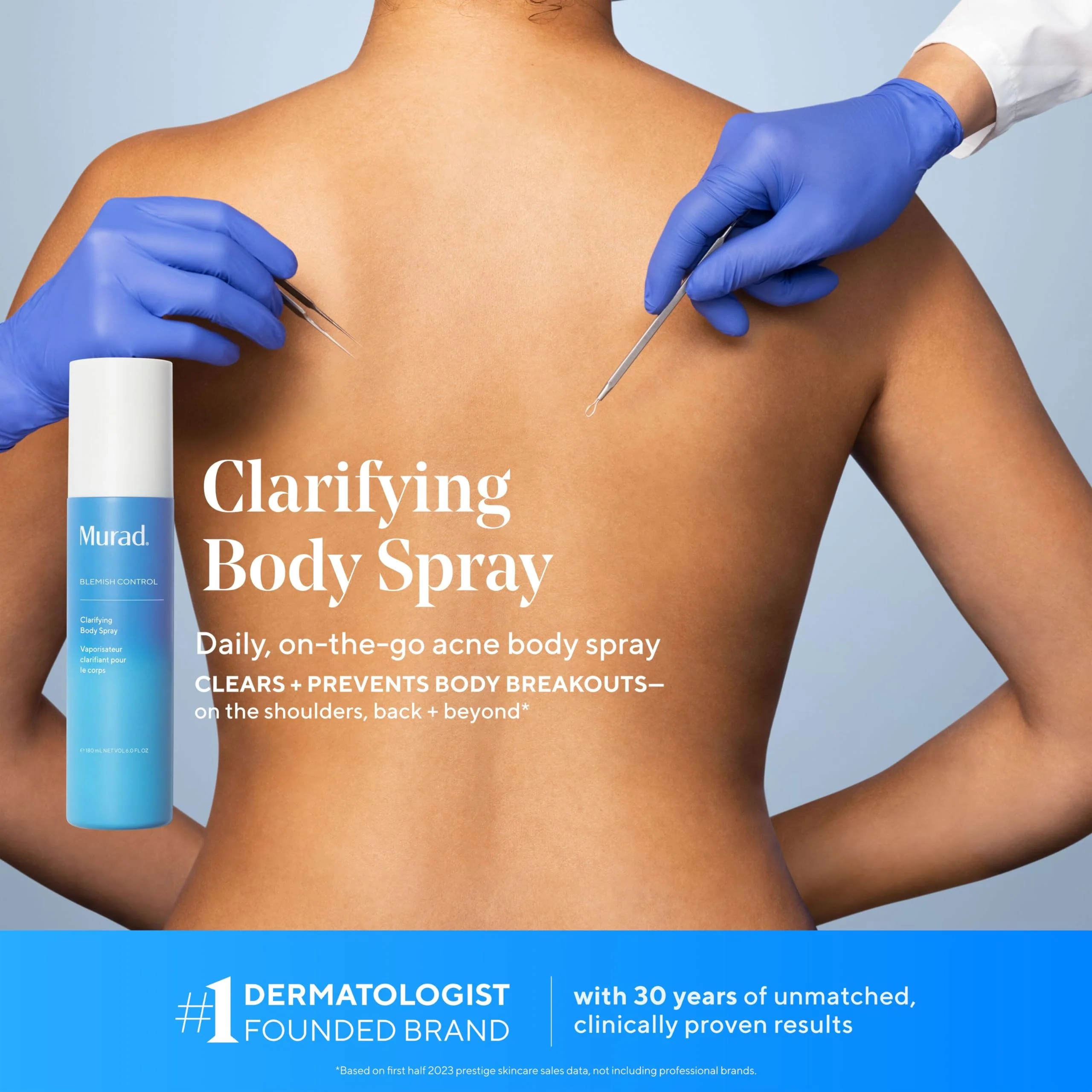 Murad Clarifying Body Spray - Daily Salicylic Acid Treatment to Clear and Prevent Body Acne and Breakouts, 6Fl Oz - Image 6