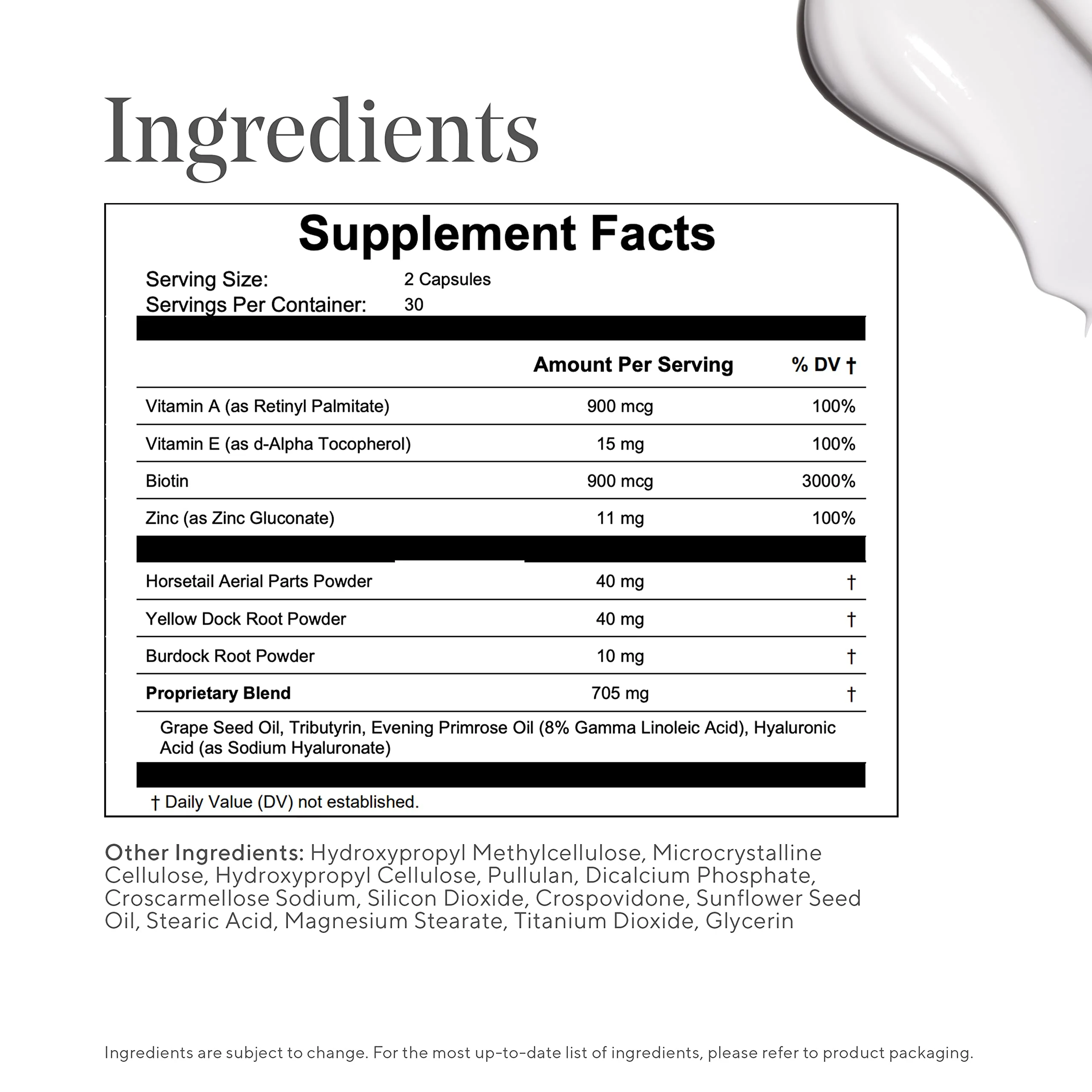 Murad Clear Skin Supplement for Acne-Prone Skin – Biotin, Zinc & Vitamin A Beauty Supplement - Minimize Breakouts, Reduce Inflammation & Control Sebum at the Cellular Level, 60 Caps - 30 Day Supply - Image 3