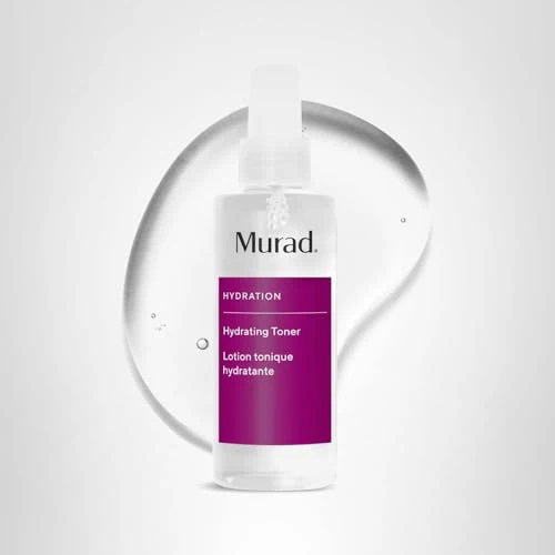 Murad Hydrating Toner – Moisture-Replenishing Alcohol-Free Face Toner with Lecithin, Grape Seed, Peach & Cucumber Extracts for Deep Hydration, Soothing Irritation, & Refreshed Skin - 6 Fl Oz - Image 2