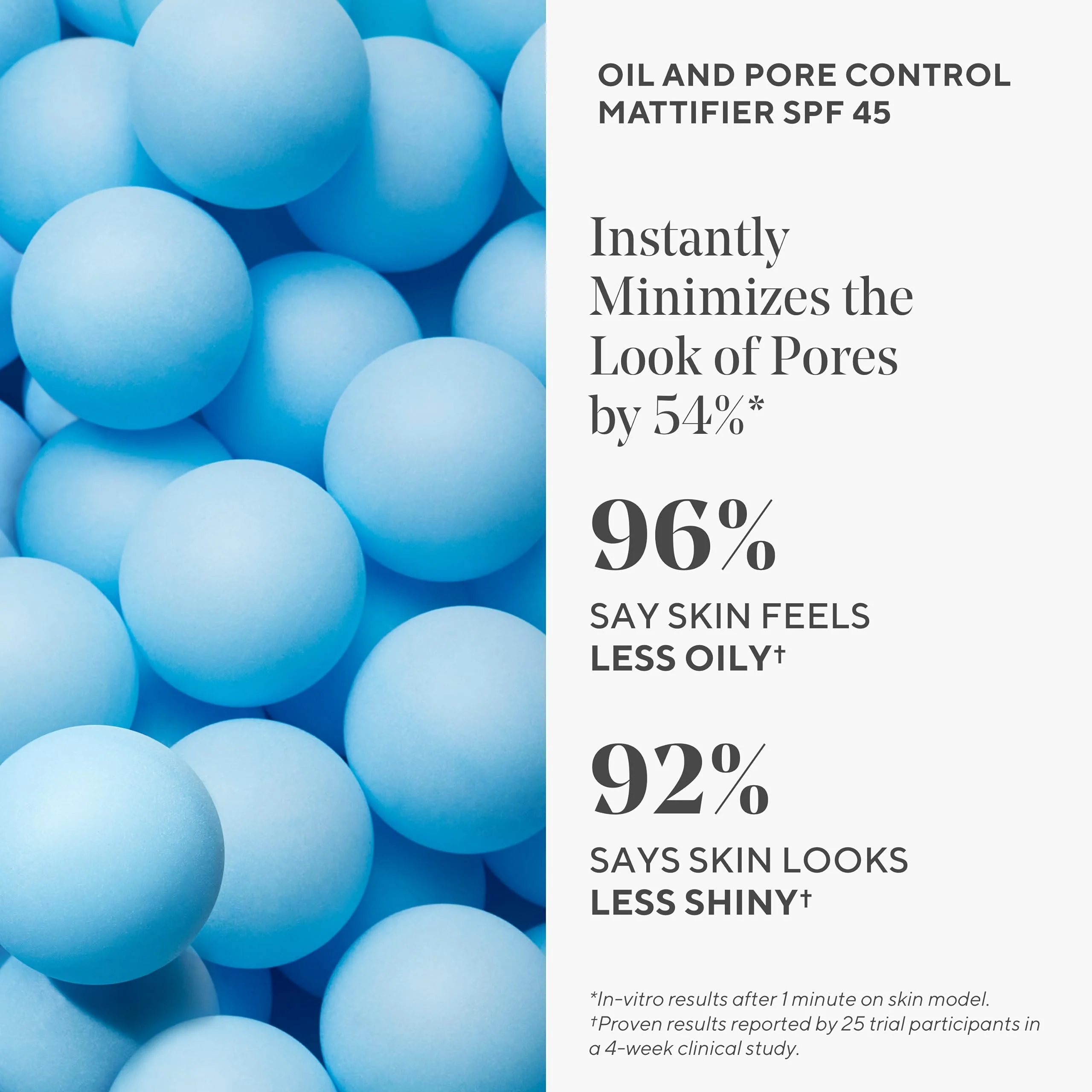 Murad Oil & Pore Control Mattifier SPF 45 - Lightweight SPF Facial Moisturizer and Pore Mattifier, Controls Oil and Shine for Up to 10 Hours, Provides Broad Spectrum UVA/UVB SPF 45 Protection - 1.7 oz - Image 6
