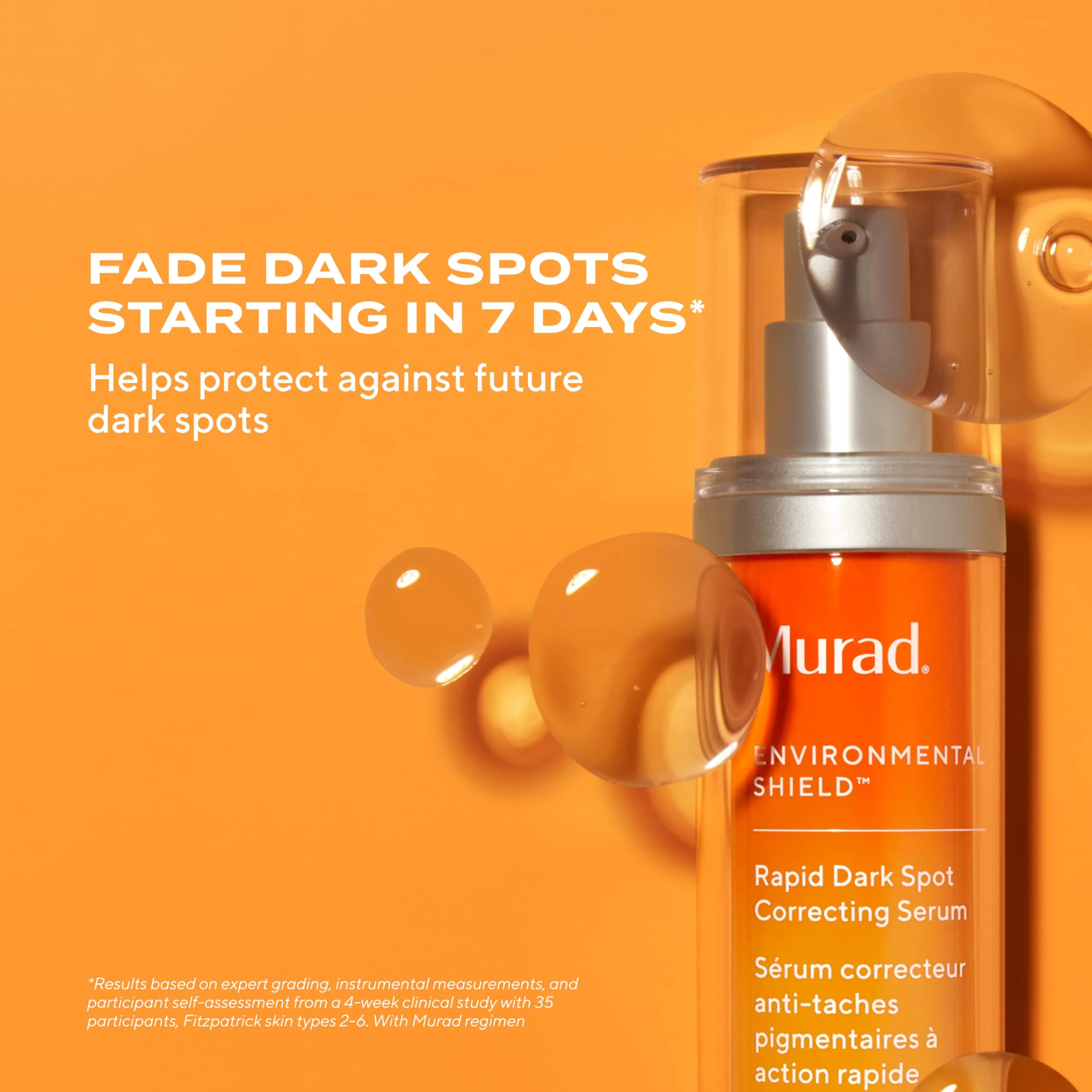Murad Rapid Dark Spot Correcting Serum - Advanced Anti-Aging Formula with Patented Resorcinol Technology, Tranexamic and Glycolic Acids for Hyperpigmentation, Dark Spots and Dull Skin - 1 Fl Oz - Image 11