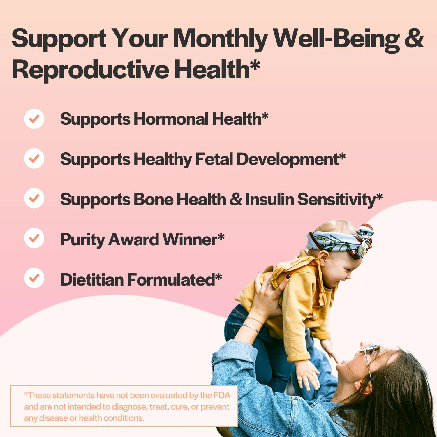 Myo-Inositol & D-Chiro Inositol Capsules with MTHF, Folate, Vitamin D| Support for Ovarian Function, Hormone Balance, & Homocysteine Levels | Fertility Supplements for Women | 40:1 Ratio - Image 6