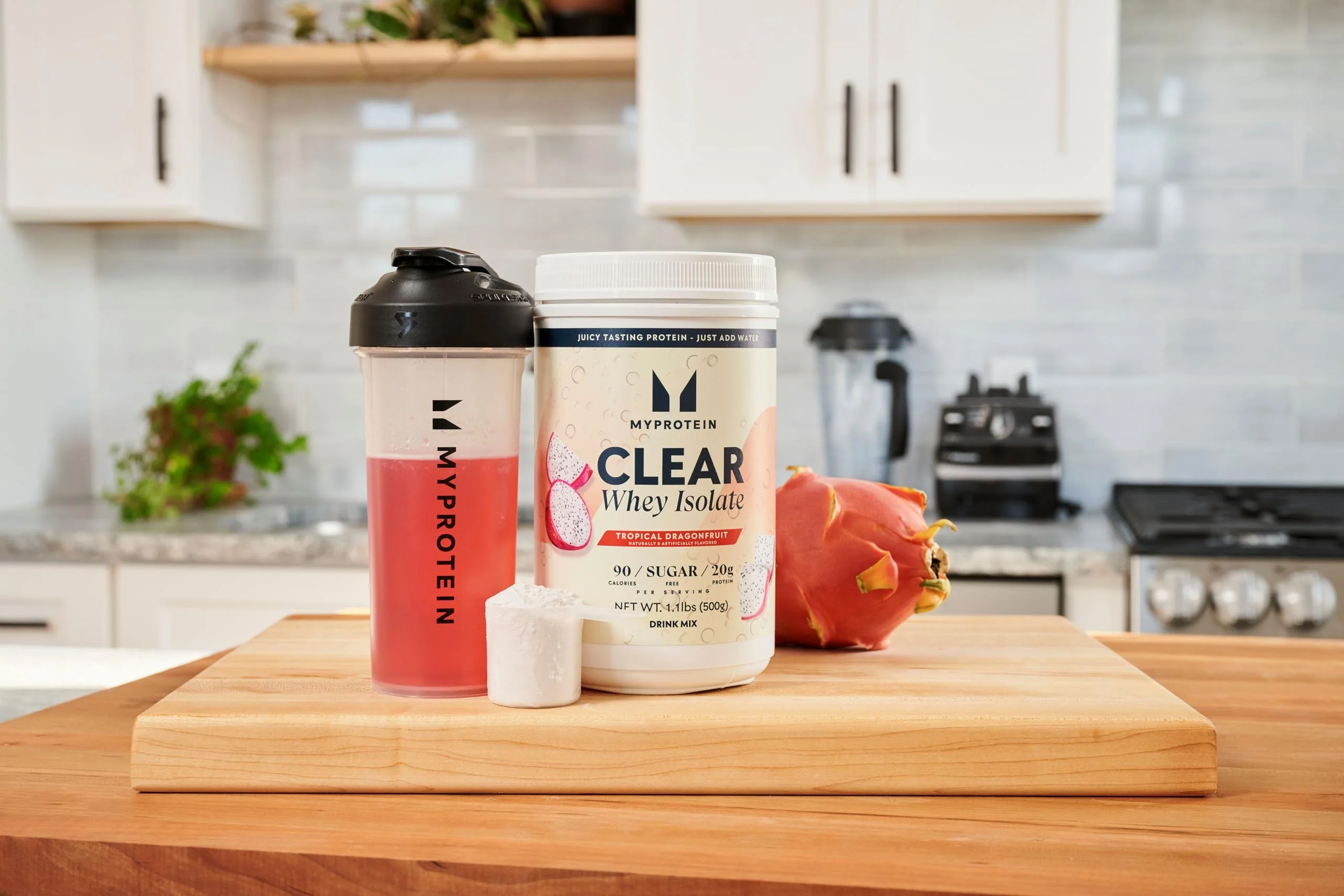 Myprotein Clear Whey Isolate Protein Powder, 20 Servings (1.1lbs) Tropical Dragonfruit, 20g Protein per Serving, Naturally Flavored Drink Mix, Daily Protein Intake for Superior Performance - Image 7