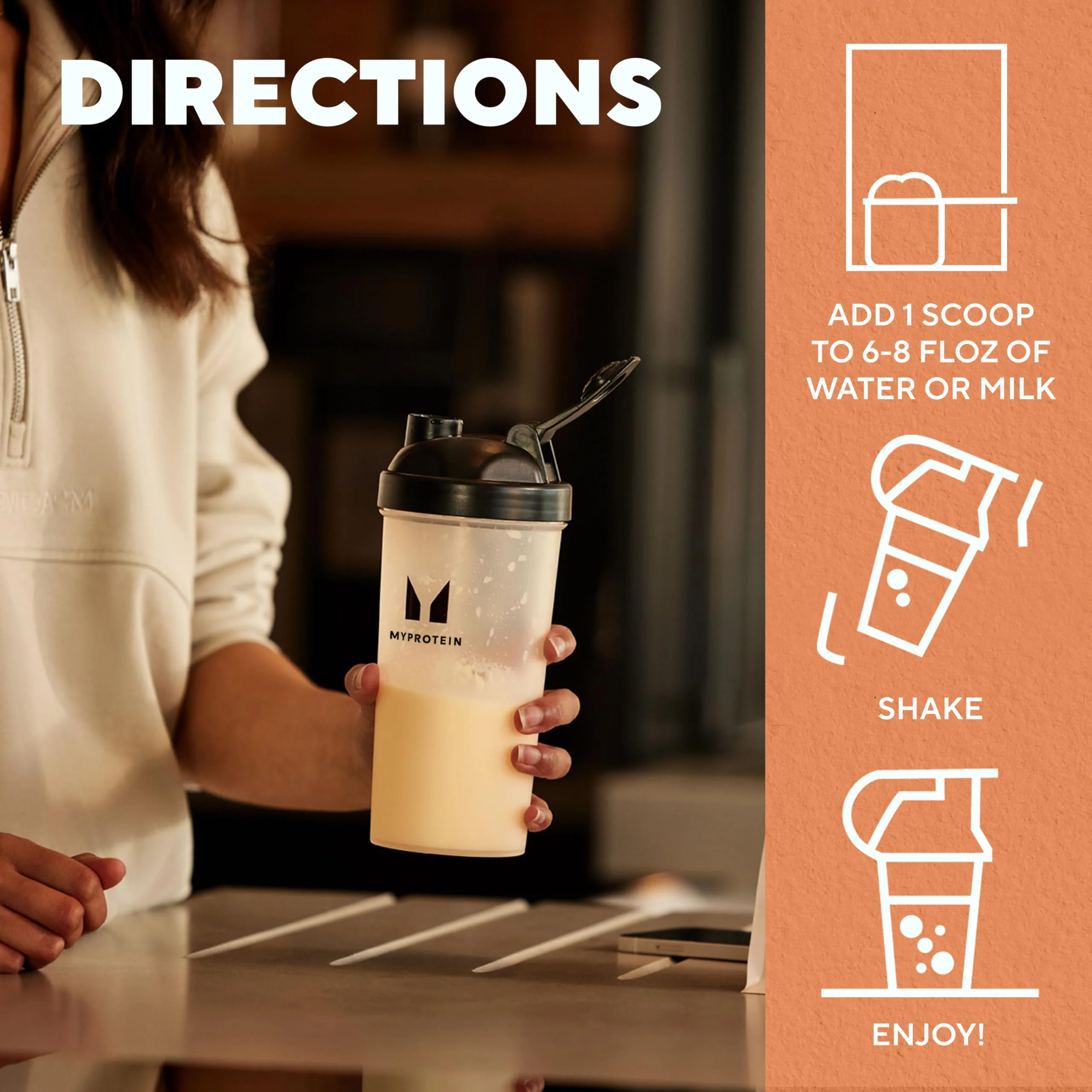 Myprotein Impact Whey Protein Powder, 2.2 Lbs (30 Servings) Chocolate Milkshake, 22g Protein & 5g BCAA Per Serving, Protein Shake for Superior Performance, Muscle Strength & Recovery, Gluten Free - Image 3