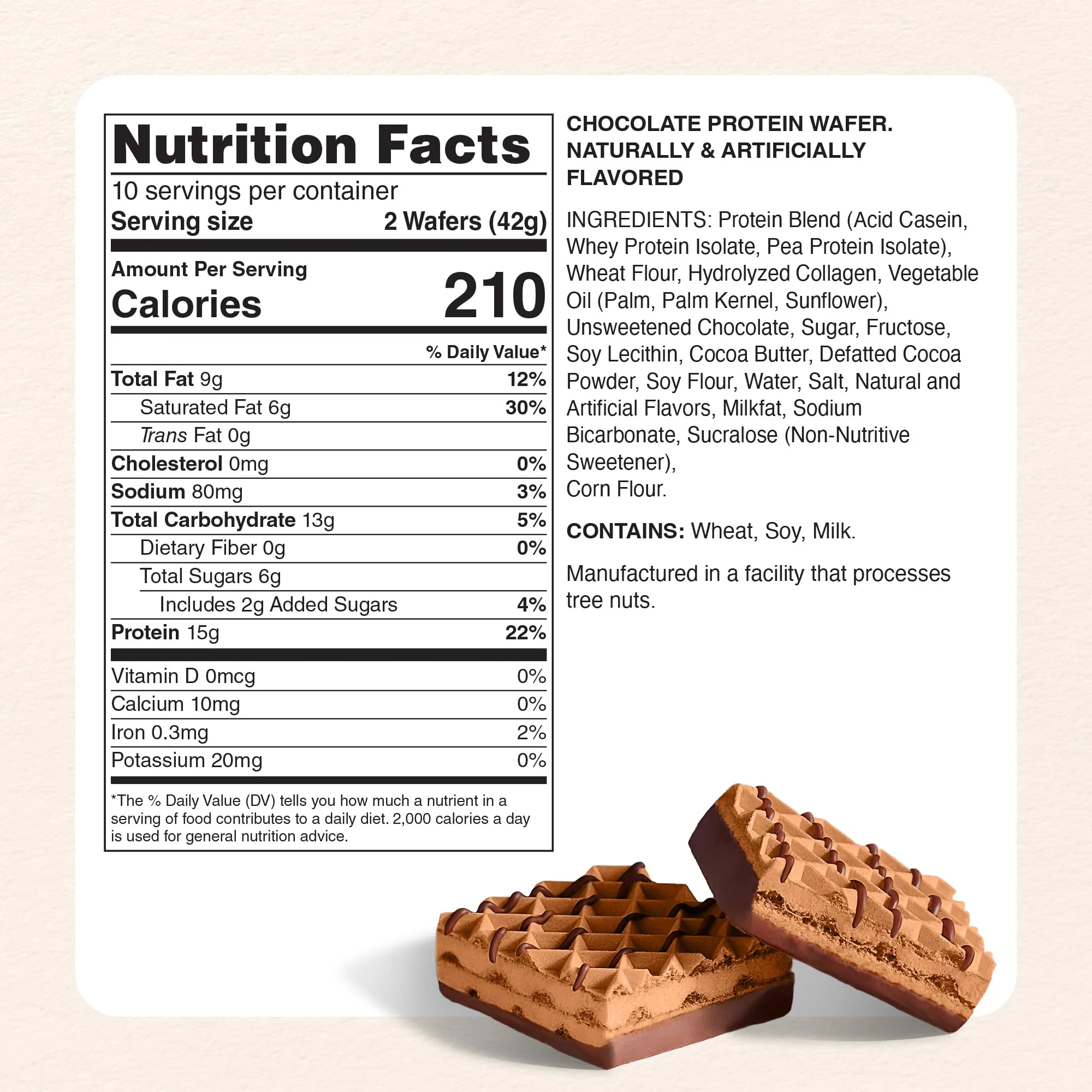 Myprotein Protein Bars, Crispy Protein Wafers, 15g High Protein Snacks, Box of 10 Chocolate Wafers Packs, Milk & Whey Protein Isolate, Light & Crunchy - Image 9