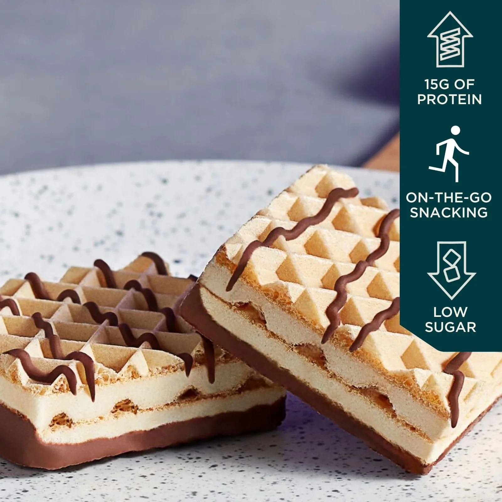 Myprotein Protein Bars, Crispy Protein Wafers, 15g High Protein Snacks, Box of 10 Vanilla Wafers Packs, Milk & Whey Protein Isolate, Light & Crunchy - Image 6