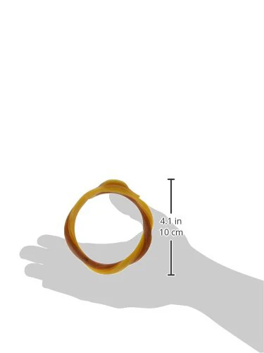 N-Bone Puppy Teething Ring Pumpkin Flavor, Single - Image 2