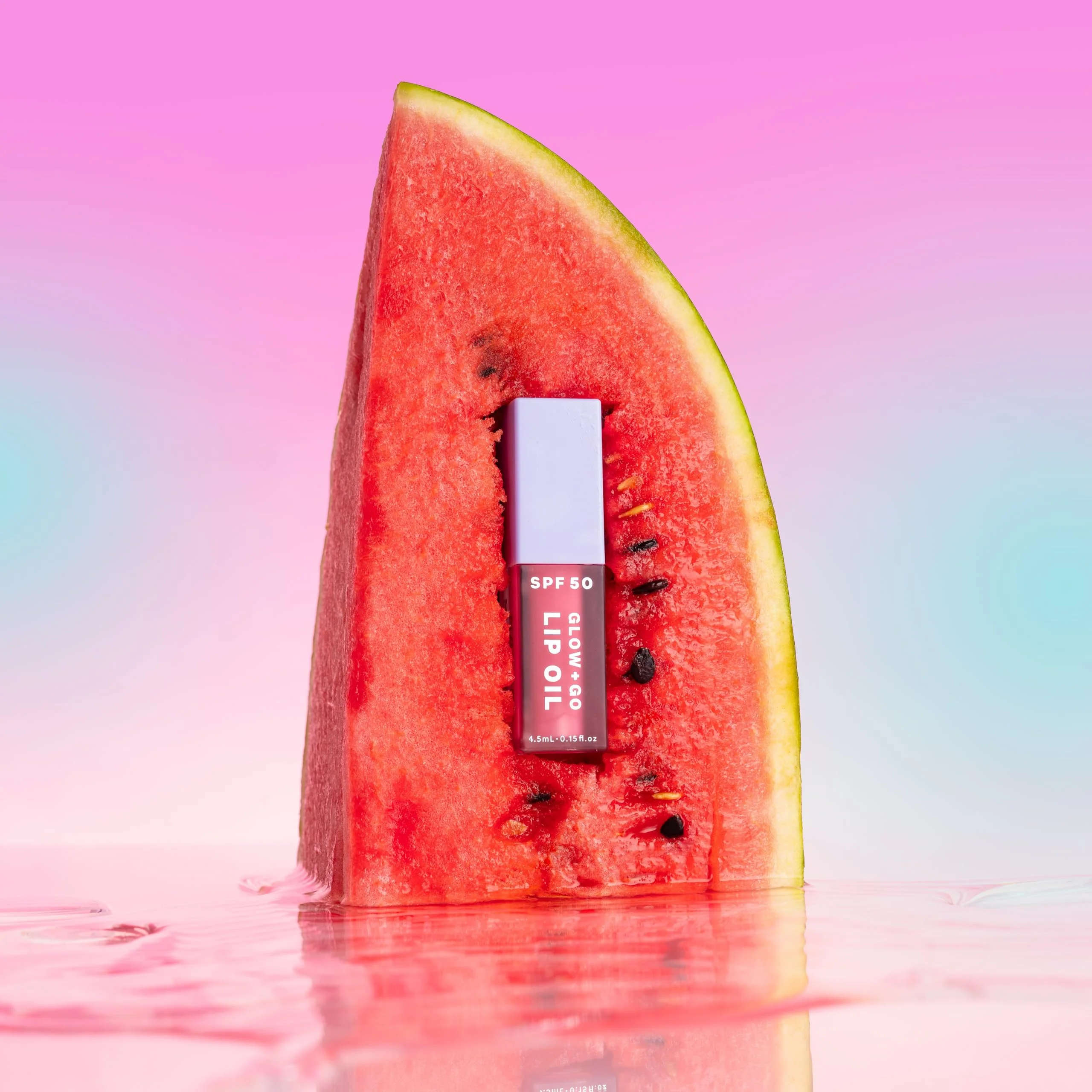 Naked Sundays SPF 50 Glow & Go Lip Oil - Hydrating & Nourishing, Broad Spectrum Lip Protection - Watermelon, 4.5ml - Image 6