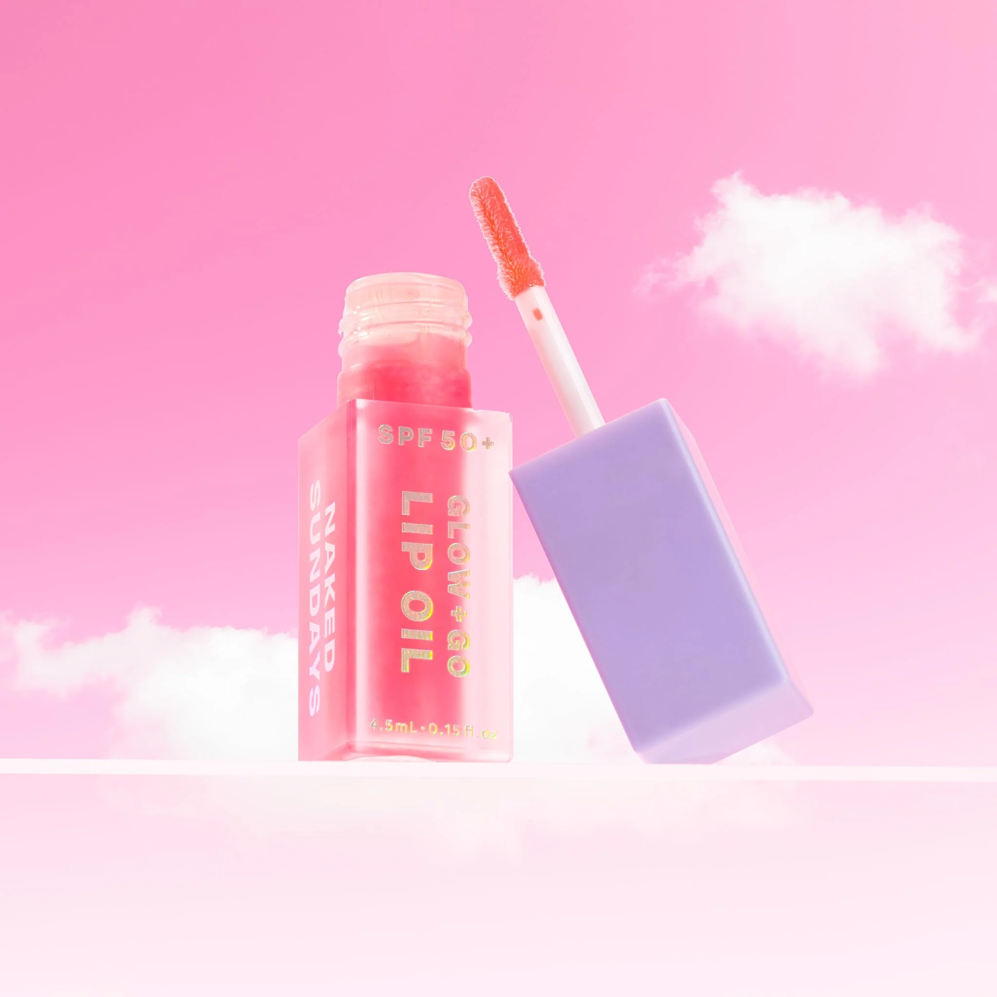 Naked Sundays SPF 50 Glow & Go Lip Oil - Hydrating & Nourishing, Broad Spectrum Lip Protection - Watermelon, 4.5ml - Image 8