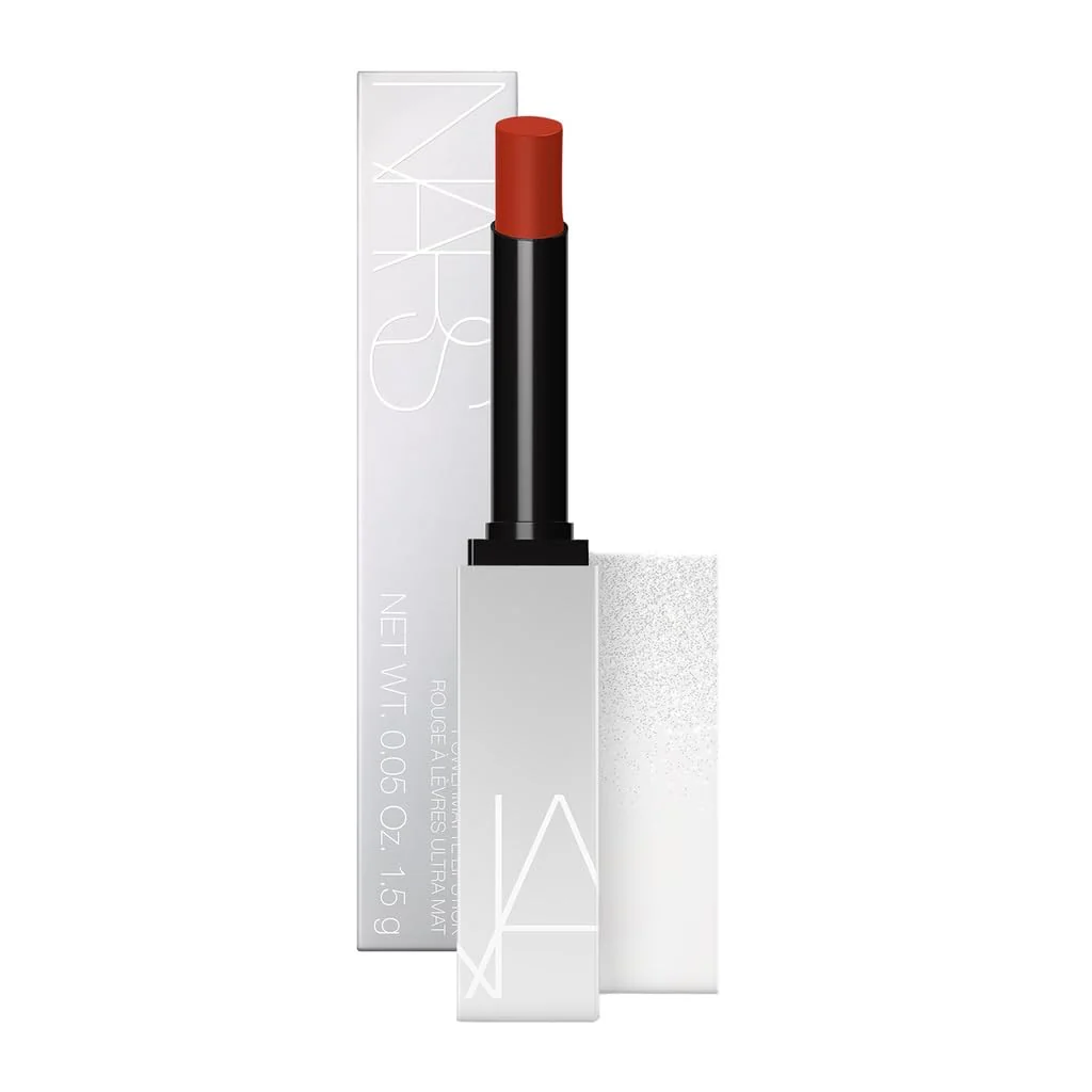NARS Powermatte Lipstick, Too Hot To Hold, Full Size, 0.05 Ounces, Red