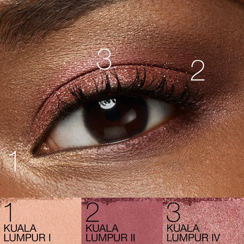 NARS Quad Eyeshadow - Kuala Lumpur, 4 Shades, 0.03 oz. x 4 - Image 2