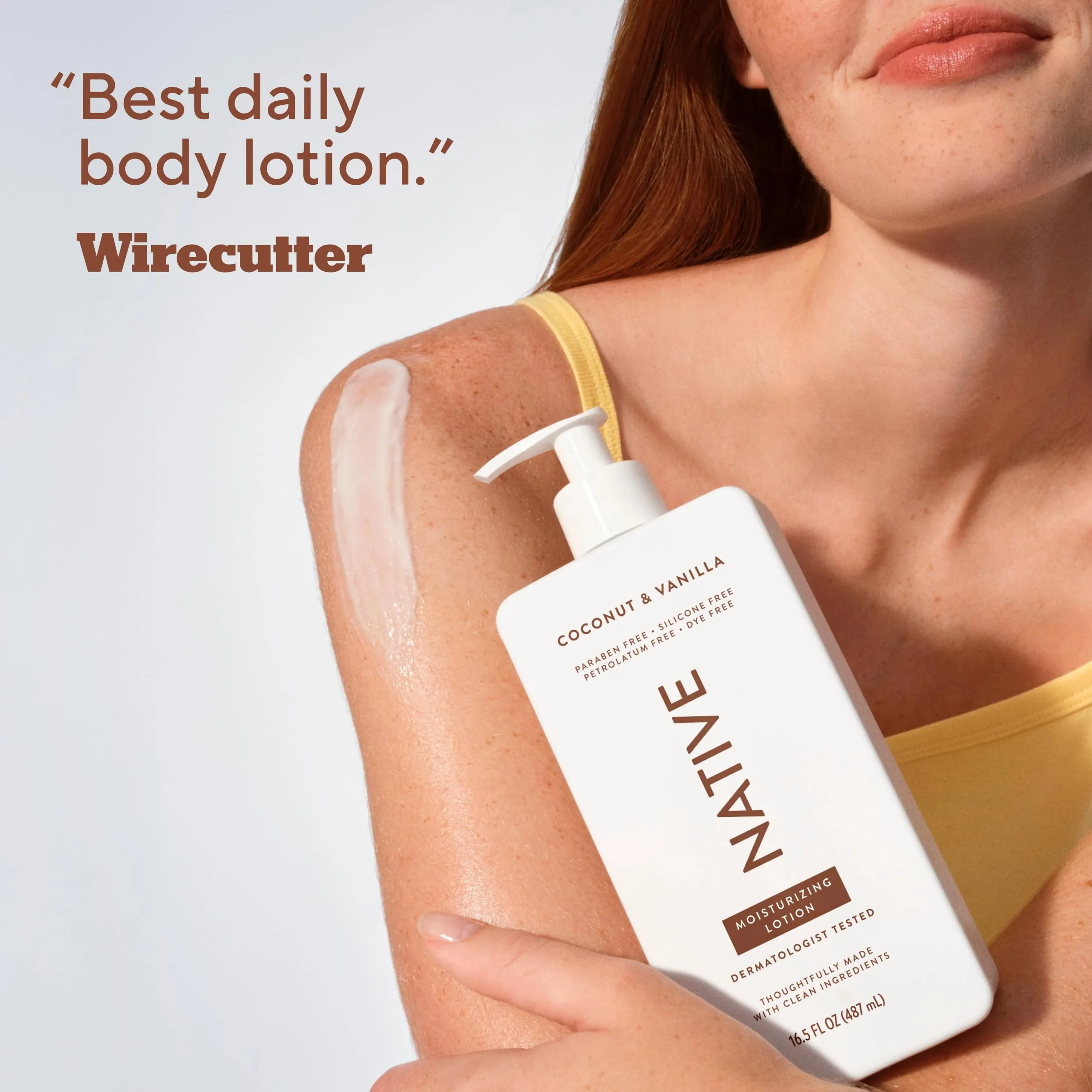 Native Body Lotion Contains Naturally Derived Plant-Based Moisturizers for Women and Men | Restores Dry Skin, Coconut & Vanilla, 16.5 fl oz - Image 4