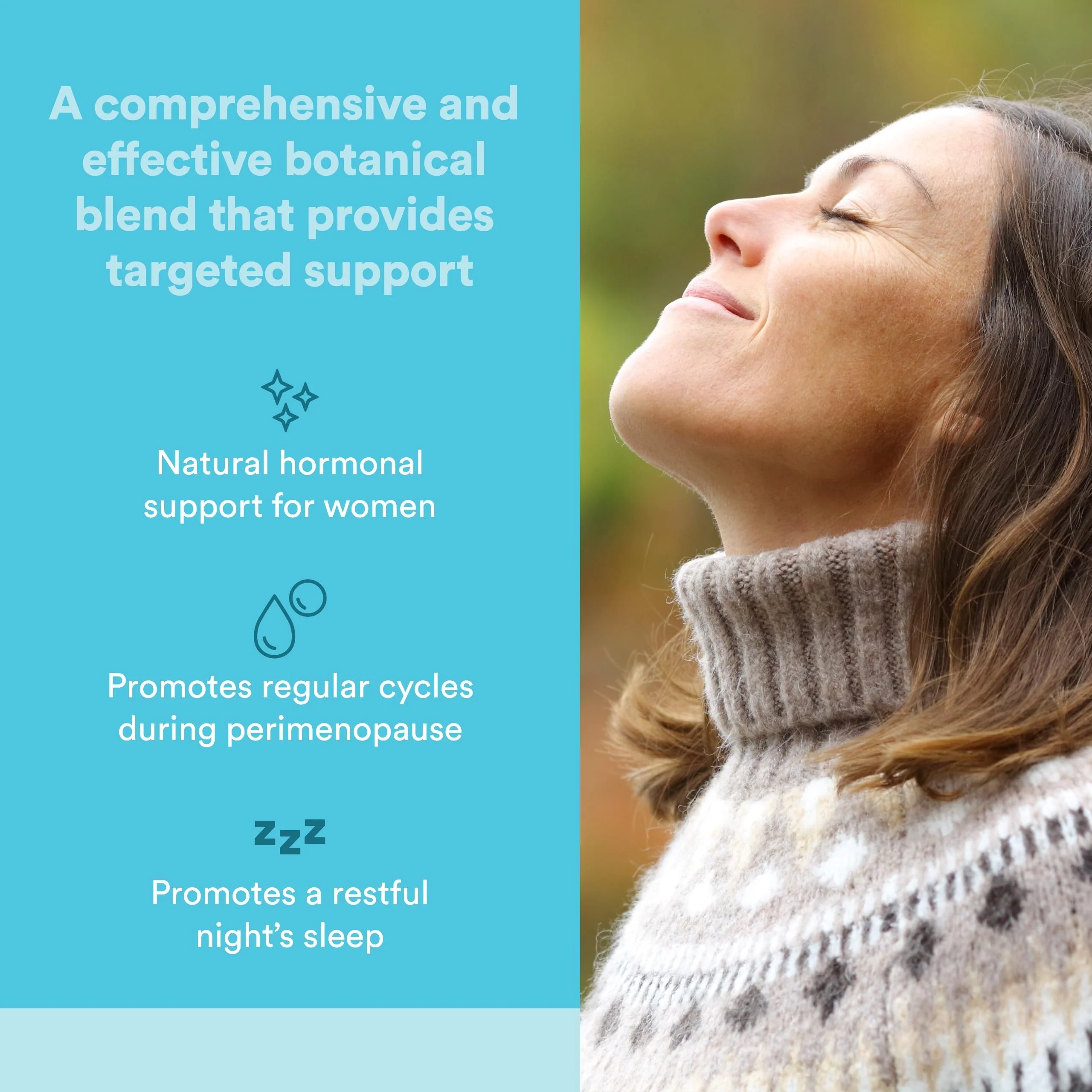 Natural Factors WomenSense MenoSense - Dietary Supplement with Black Cohosh, Chasteberry & Dong Quai - Menopause & Perimenopause Support Supplement - 180 Vegetarian Capsules (90 Servings) - Image 7