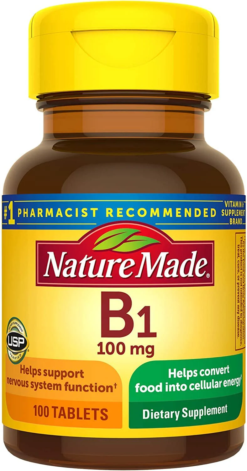 Nature Made B1 100 Mg 100 Count (5 Pack) - Image 9