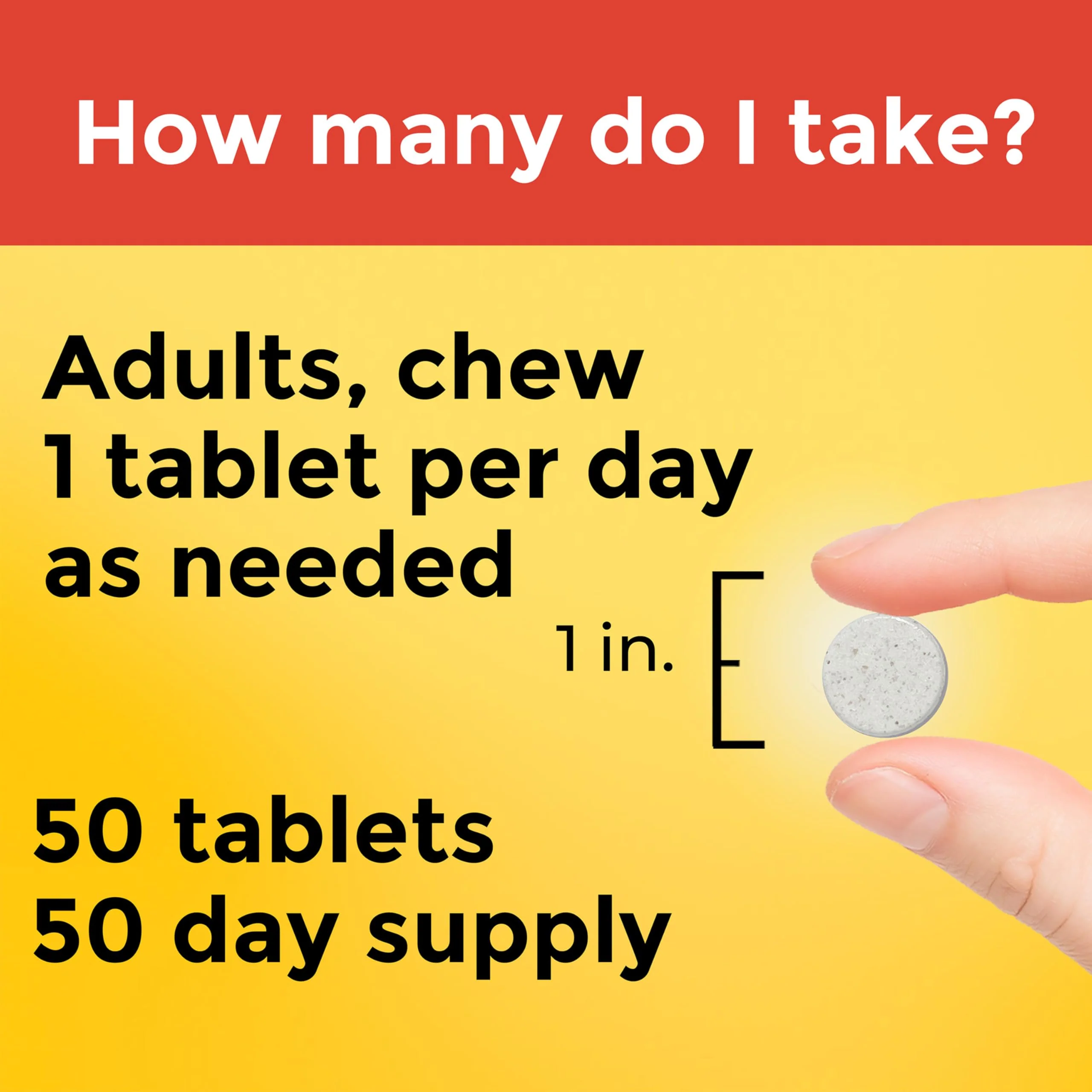 Nature Made Chewable L Theanine 200mg, L-Theanine Supplement for Stress Relief, 50 Chewable Tablets, 50 Day Supply - Image 8