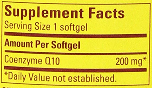 Nature Made CoQ10 Coenzyme Q10 200 mg - 2 Bottles, 140 Softgels Each - Image 3