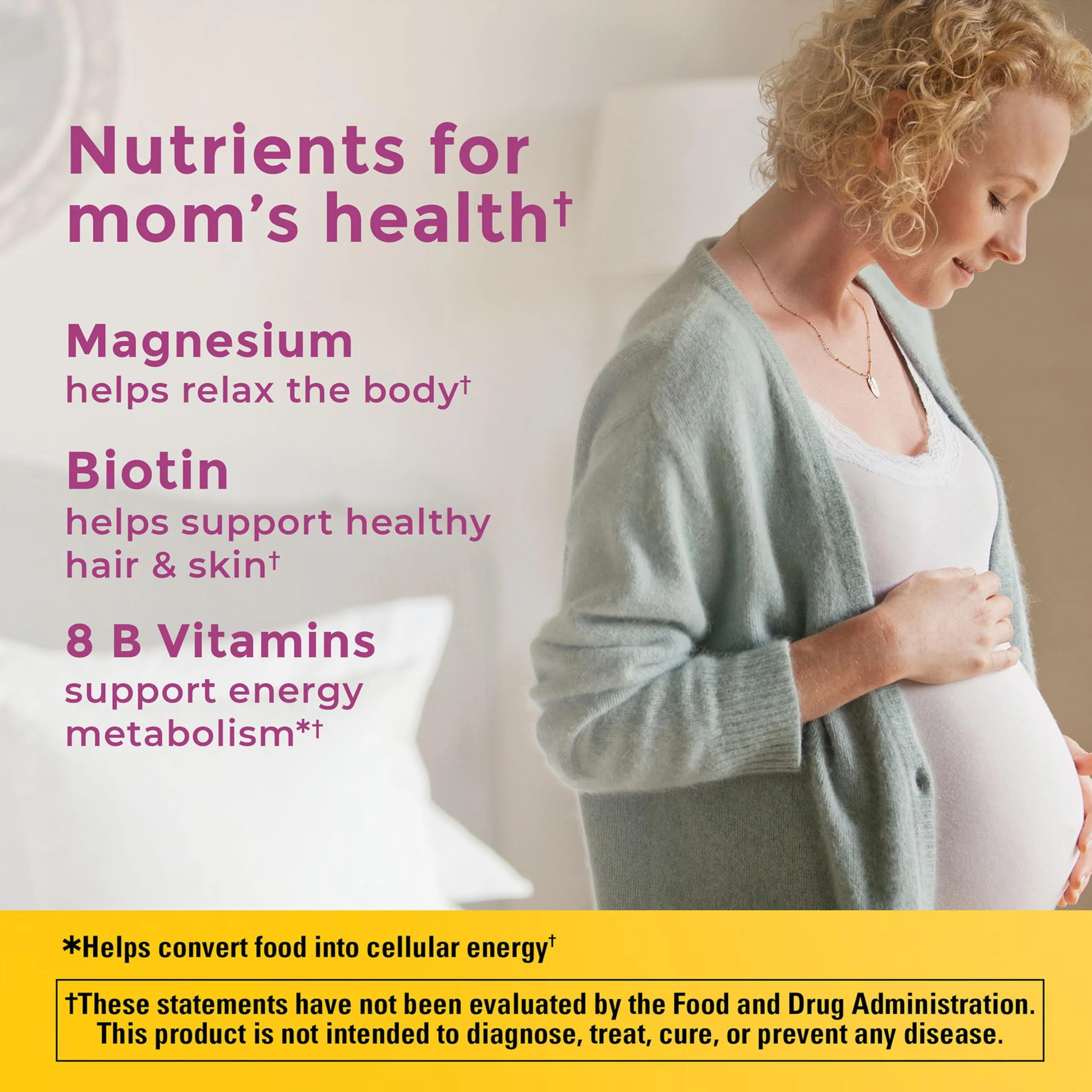 Nature Made Prenatal Vitamins for Women with Folic Acid + DHA, Prenatal Vitamin and Mineral Supplement for Daily Nutritional Support, 60 Softgels, 60 Day Supply - Image 8