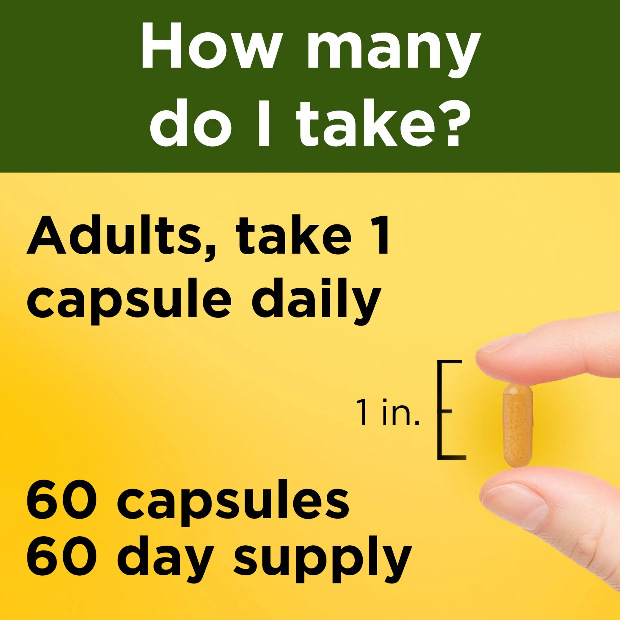 Nature Made Turmeric Curcumin 500 mg, Herbal Supplement for Antioxidant Support, 60 Capsules, 60 Day Supply - Image 7