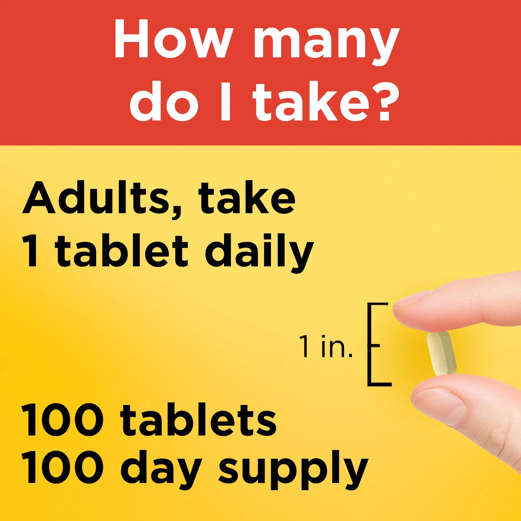 Nature Made Vitamin C 1000 mg Extra Strength, Dietary Supplement for Immune Support, 100 Tablets, 100 Day Supply - Image 4