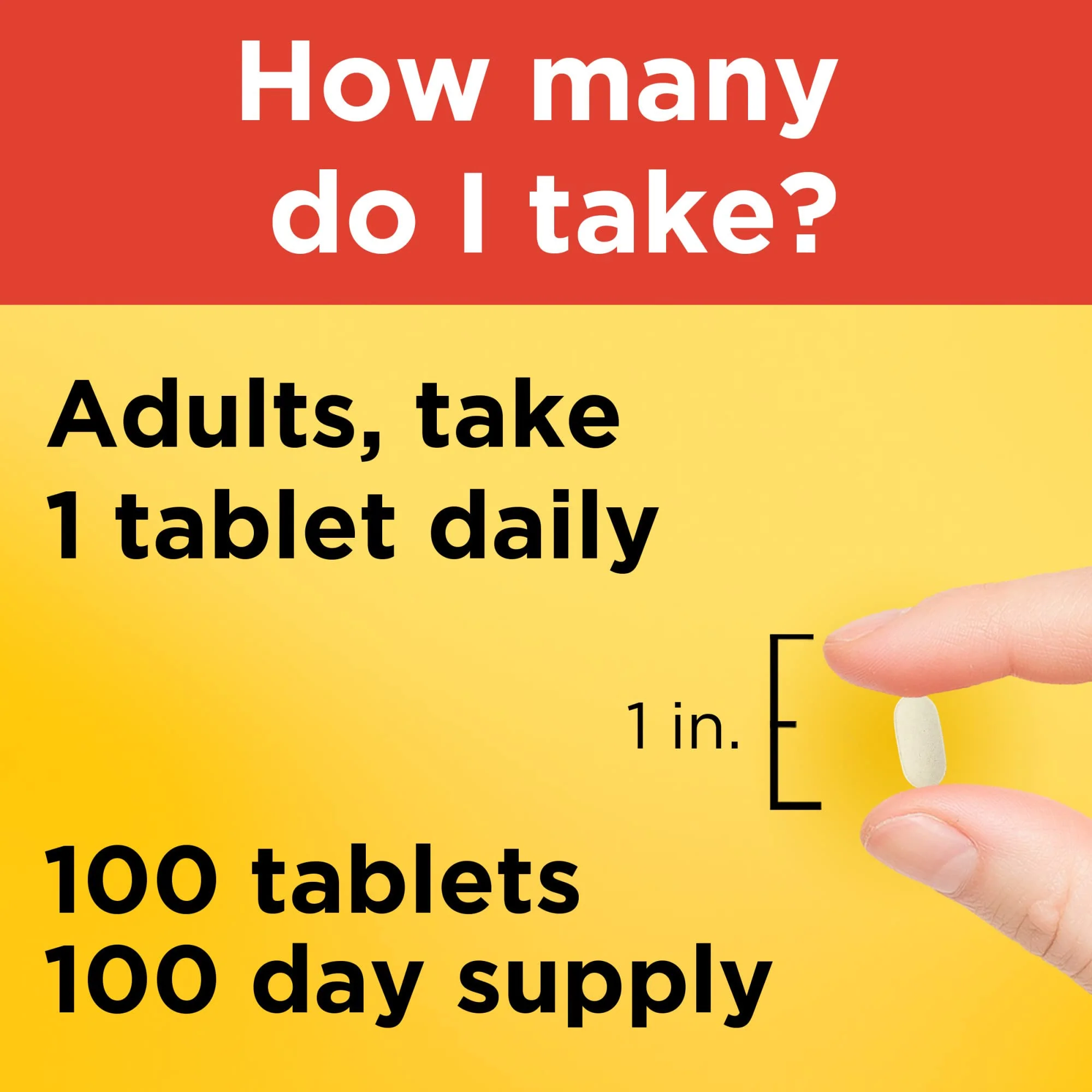 Nature Made Vitamin C 500 mg Tablets, Dietary Supplement, Vitamin C for Immune Support, 100 Tablets, 100 Day Supply - Image 4