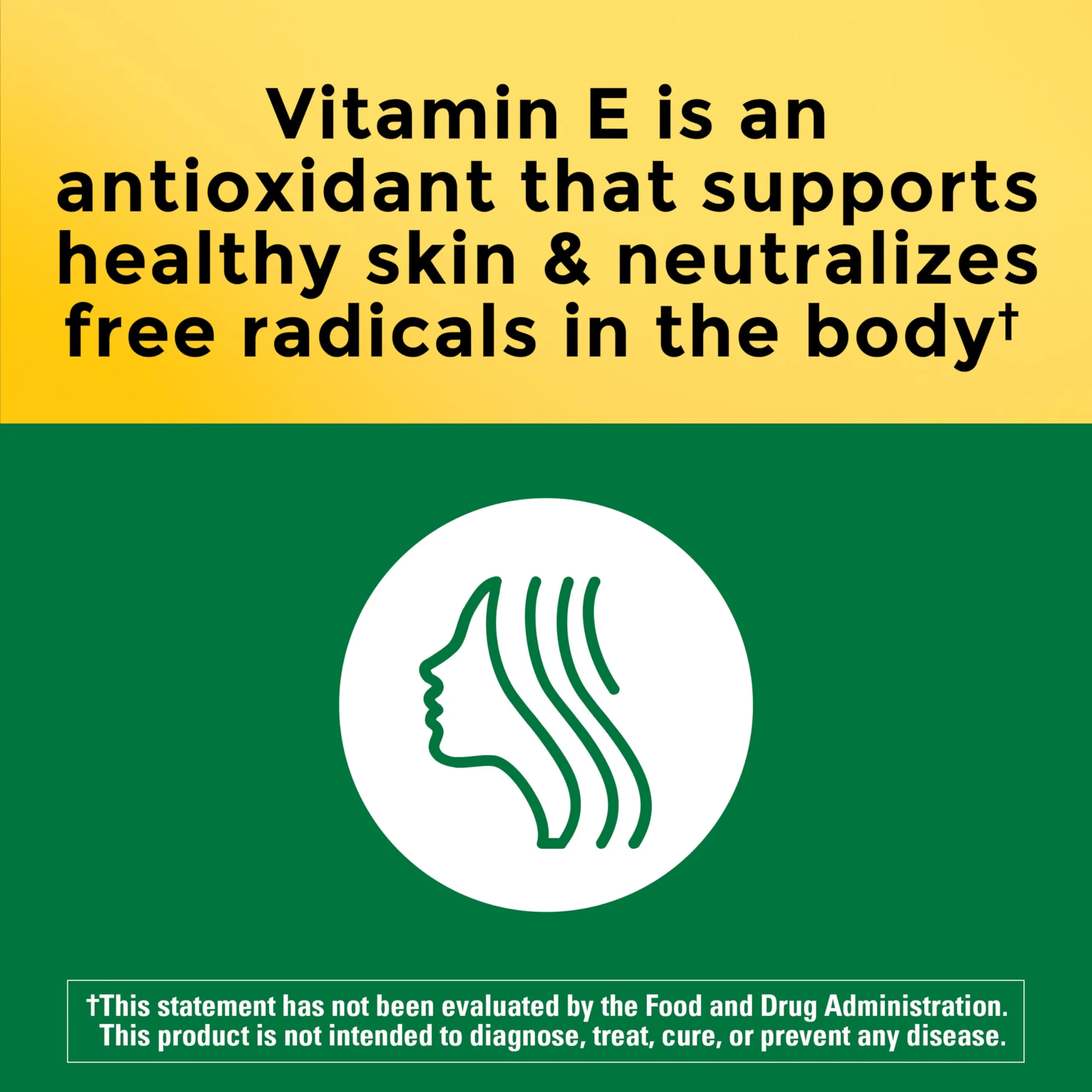 Nature Made Vitamin E 180 mg (400 IU) dl-Alpha, Dietary Supplement for Antioxidant and Skin Support, 100 Softgels, 100 Day Supply - Image 7