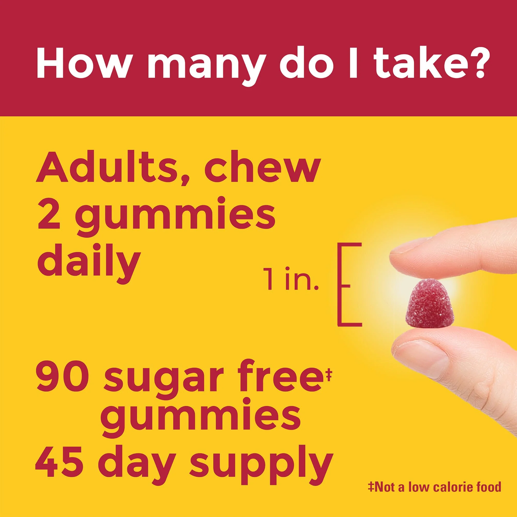 Nature Made Zero Sugar Multivitamin Gummies, Mens & Womens Multivitamins, Daily Nutritional Support Vitamin and Mineral Supplement, Aspartame Free, 90 Gummies, 45 Day Supply - Image 5