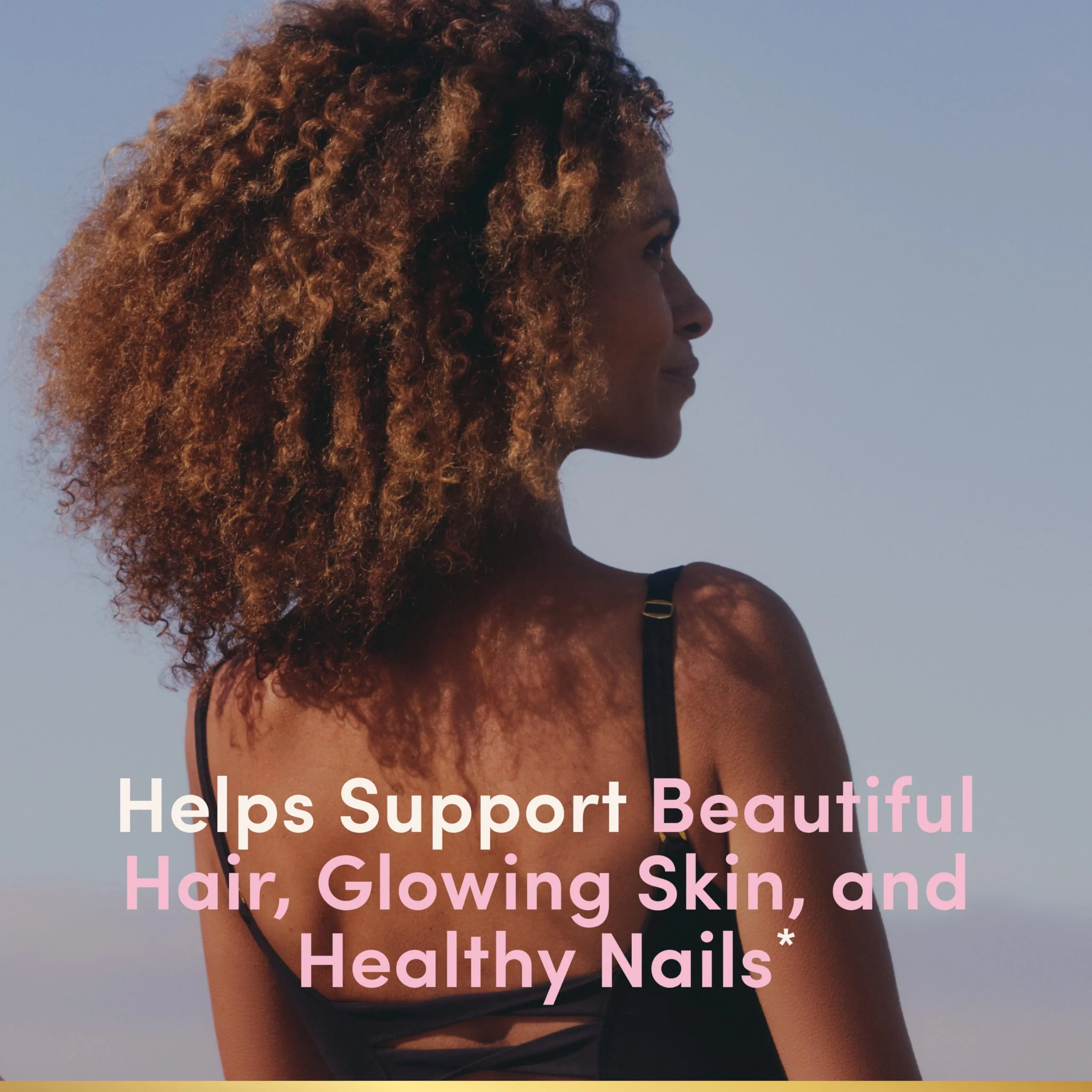 Nature’s Bounty Optimal Solutions Advanced Hair, Skin and Nails Pectin Gummies, 2x Biotin Per Serving, No Stick Gummy, Vegetarian Formula, Strawberry Flavor, 200 ct, 100 Total Servings - Image 8