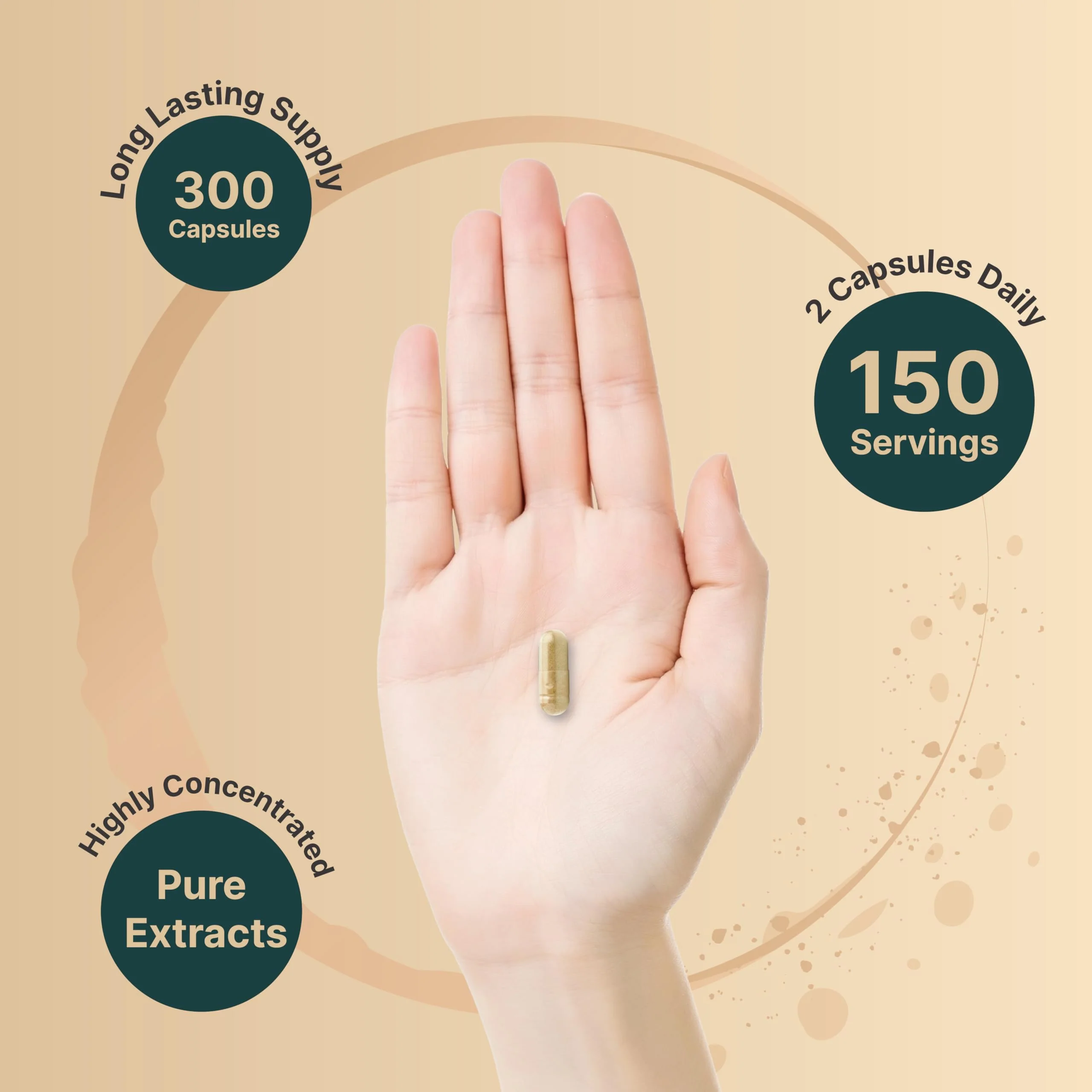 NatureBell Ginkgo Biloba 6,000mg with Panax Ginseng 500mg Per Serving | 300 Capsules – Max Strength Ginko Biloba Extract Supplements - Promotes Memory, Focus, and Brain Health - Image 6