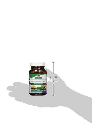 Nature's Answer Bilberry Vision Complex Vegetarian Capsules, 60-Count - Image 4