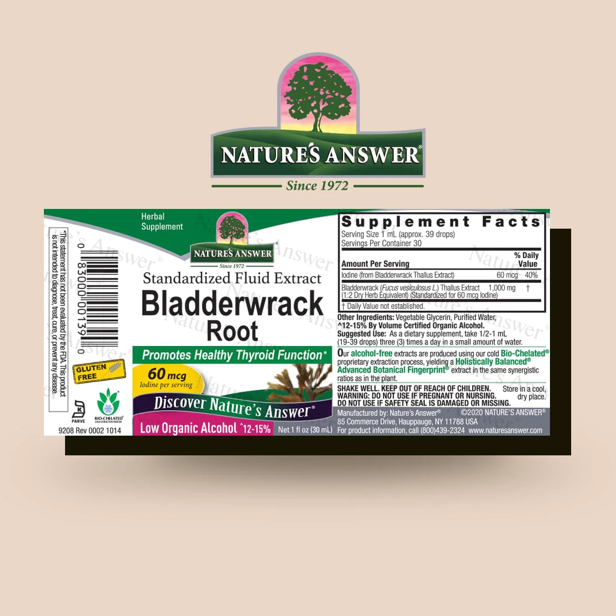 Nature's Answer Bladderwrack Thallus with Organic Low Alcohol 1 Fluid Ounce | Natural Immune Booster | Supports Digestion | Promotes a Healthy Thyroid - Image 7