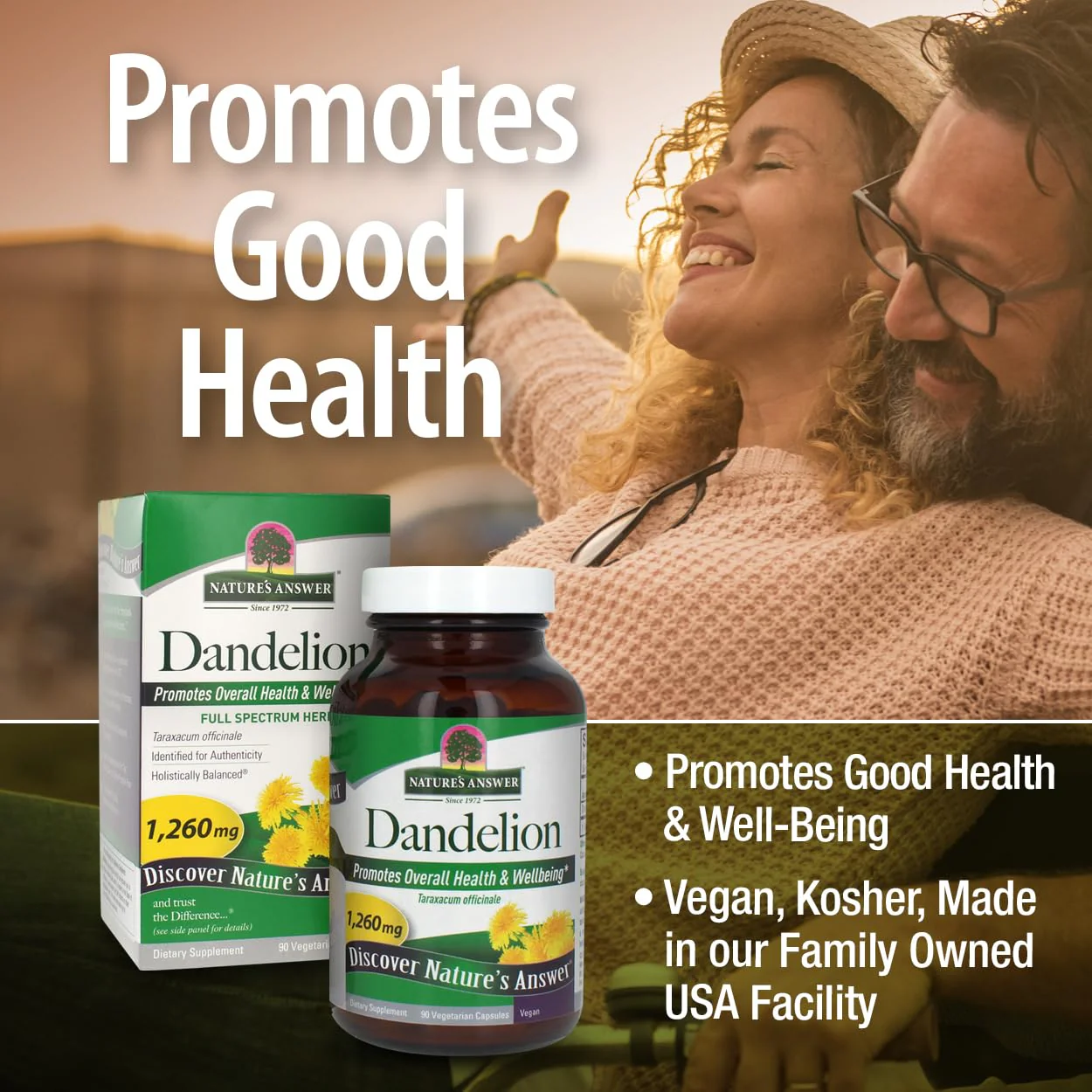 Nature's Answer Dandelion Root | Supports Healthy Liver Function | Promotes Detoxification & Waste Elimination | Gluten-Free Kosher Certified & No Preservatives | Vegetarian Capsules 90ct. - Image 5