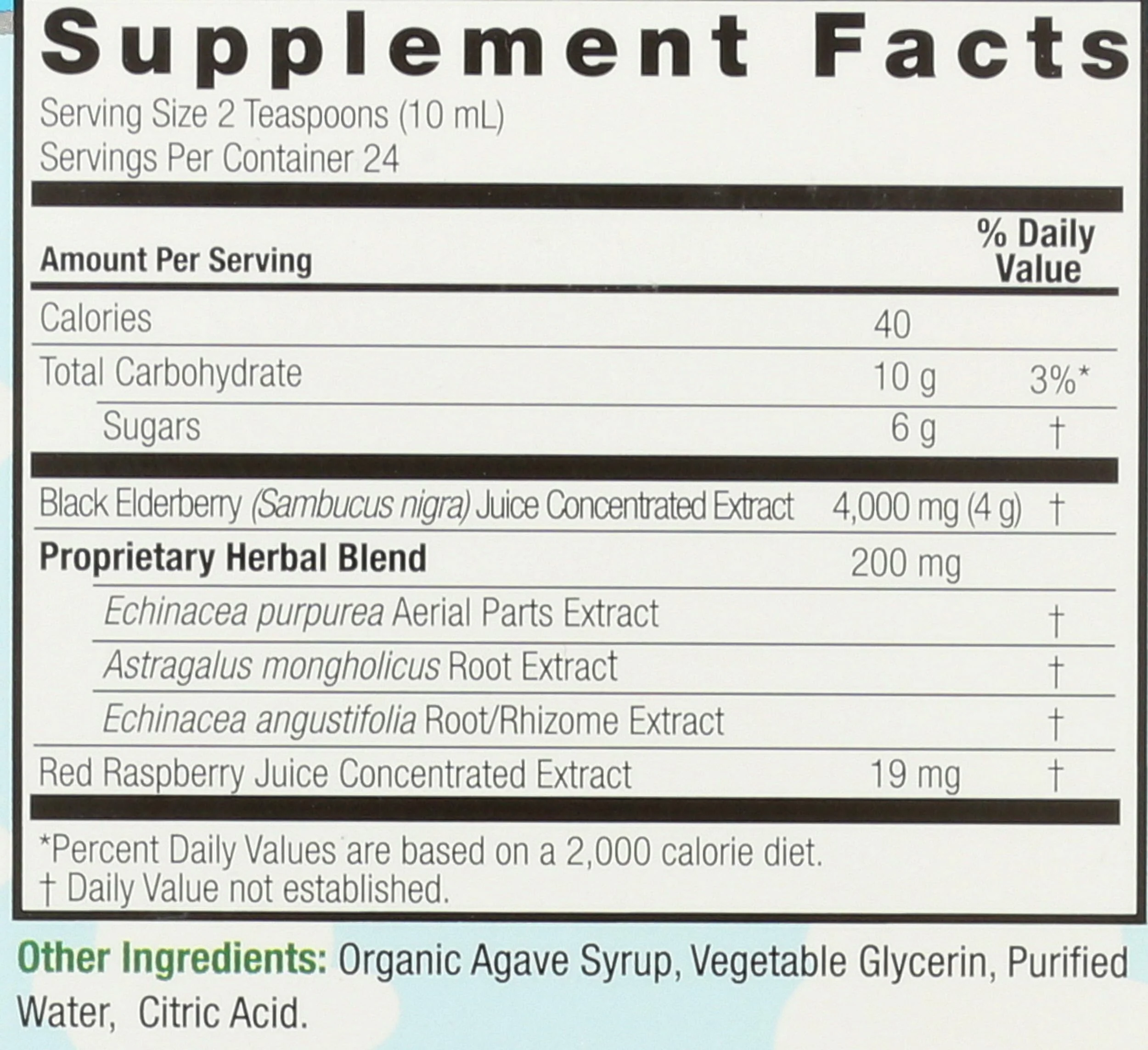 Nature's Answer Sambucus Kids Formula | 8-Fluid Ounces | Kosher Certified Organic Elderberry Syrup | Great Taste & Gluten-Free | Dietary Supplement | No Artificial Preservatives - Image 5