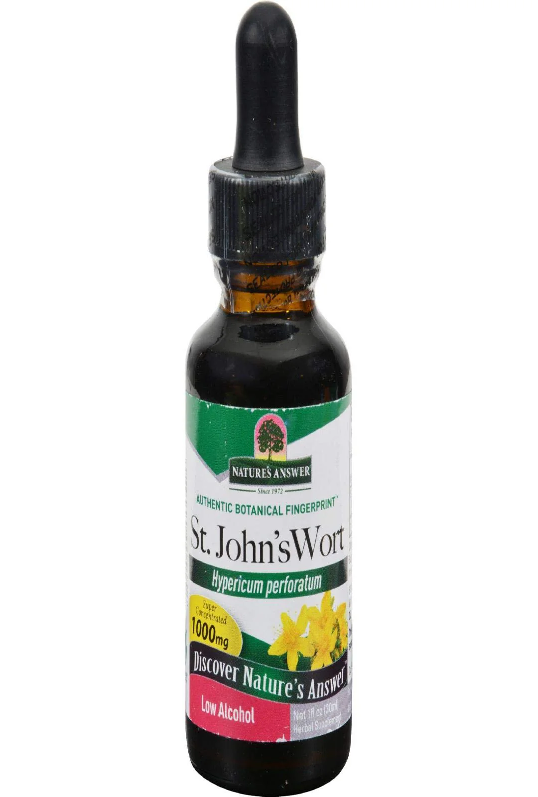 Nature's Answer St. John's Wort Young Flowering Tops with Organic Alcohol, 1-Fluid Ounce - Image 2