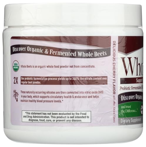 Nature's Answer Whole Beet Root Powder | Fermented | Great Tasting Cherry Flavor | Supports Wellness | Supports Circulation | 6.34oz | Vegan | Gluten Free | Non-GMO - Image 4