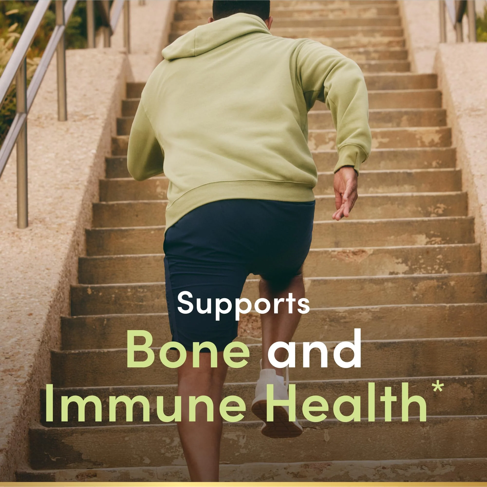 Nature's Bounty Calcium Carbonate & Vitamin D, Supports Immune Health & Bone Health, 600mg Calcium & 800IU Vitamin D3, 250 Tablets - Image 6