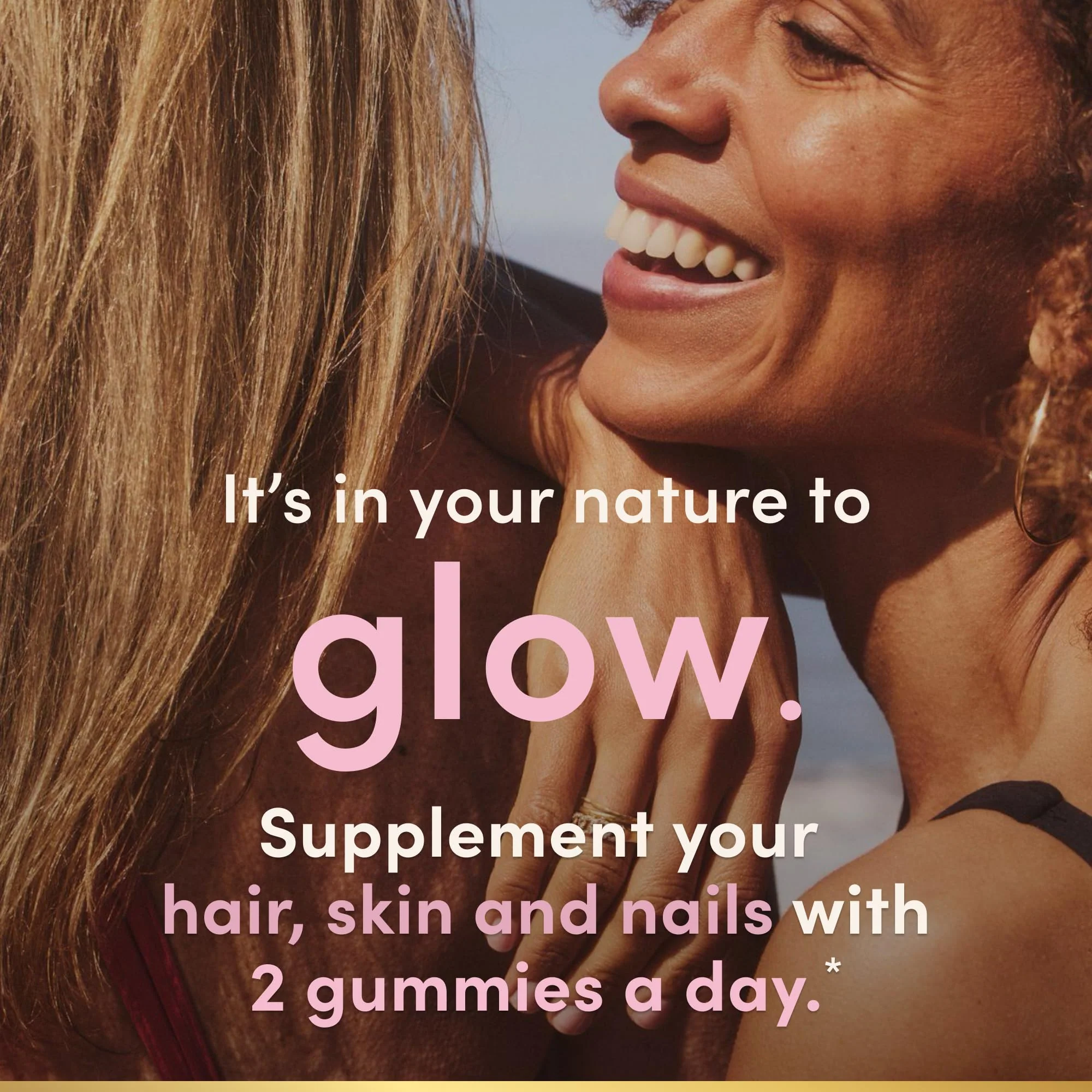 Nature's Bounty Hair, Skin & Nails with Biotin, Strawberry Gummies Vitamin Supplement, Supports Hair, Skin, and Nail Health for Women, 2500 mcg, 140 Ct, 70 Total Servings - Image 4