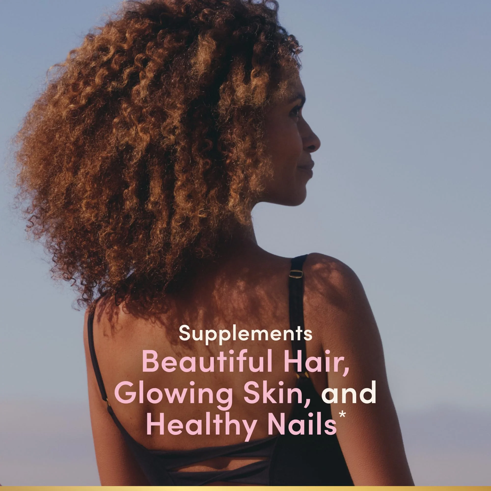Nature's Bounty Optimal Solutions Advanced Hair, Skin, Nails, 2X Biotin, 200 Strawberry Gummies - Image 5