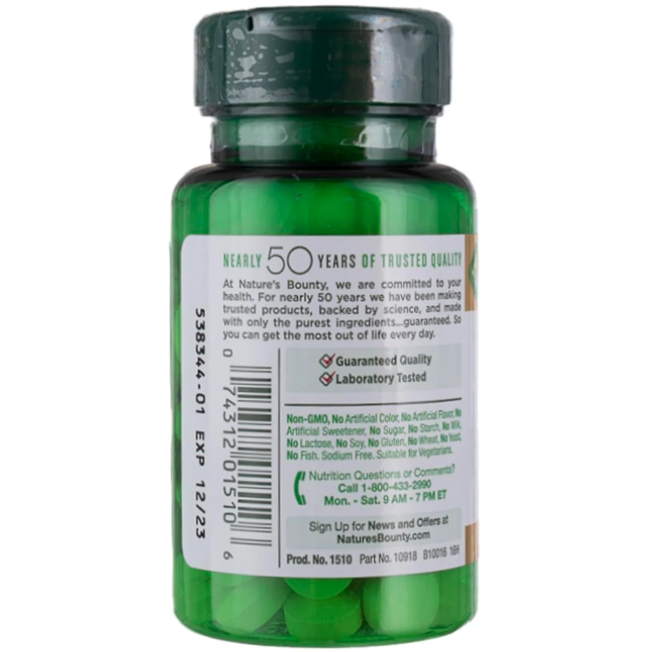 Nature's Bounty Vitamin C, 500mg, 100 Tablets - Image 3