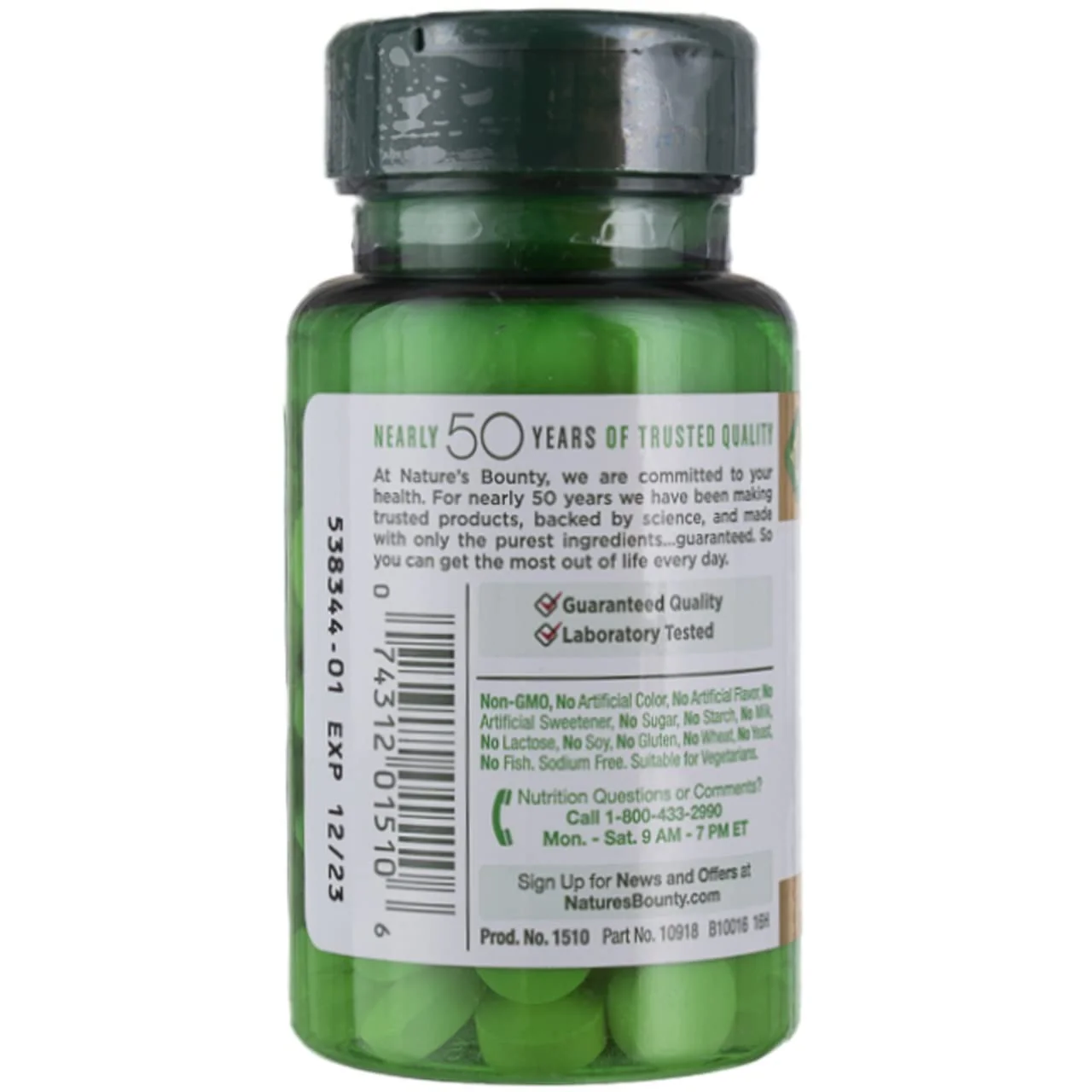 Nature's Bounty Vitamin C, 500mg, 100 Tablets - Image 4