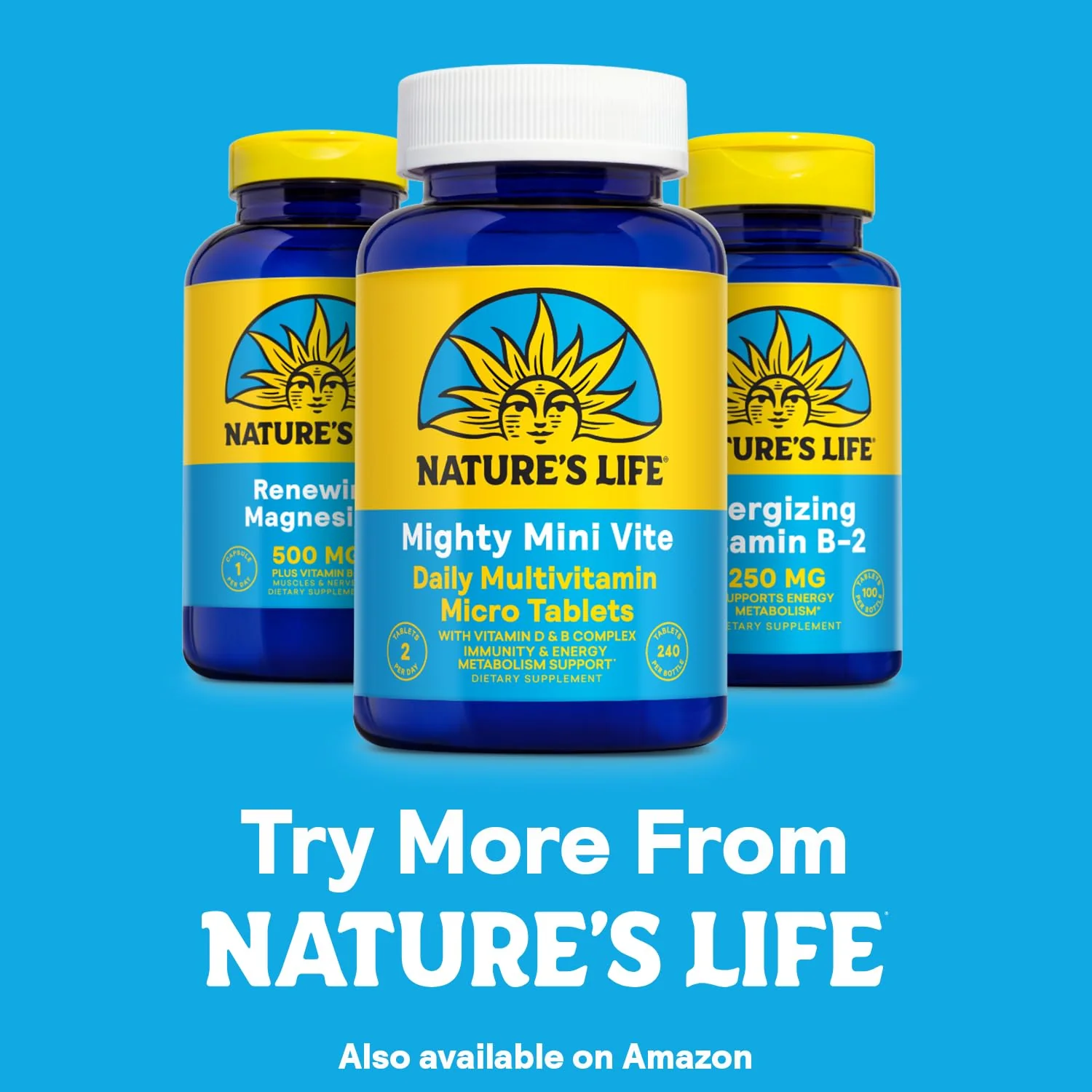 Natures Life Renewing Magnesium 500 mg - Citrate, Malate, Oxide Plus Vitamin B-6 - Muscles and Nerves Support - Lab Verified (250 Servings, 250 VegCaps) - Image 6