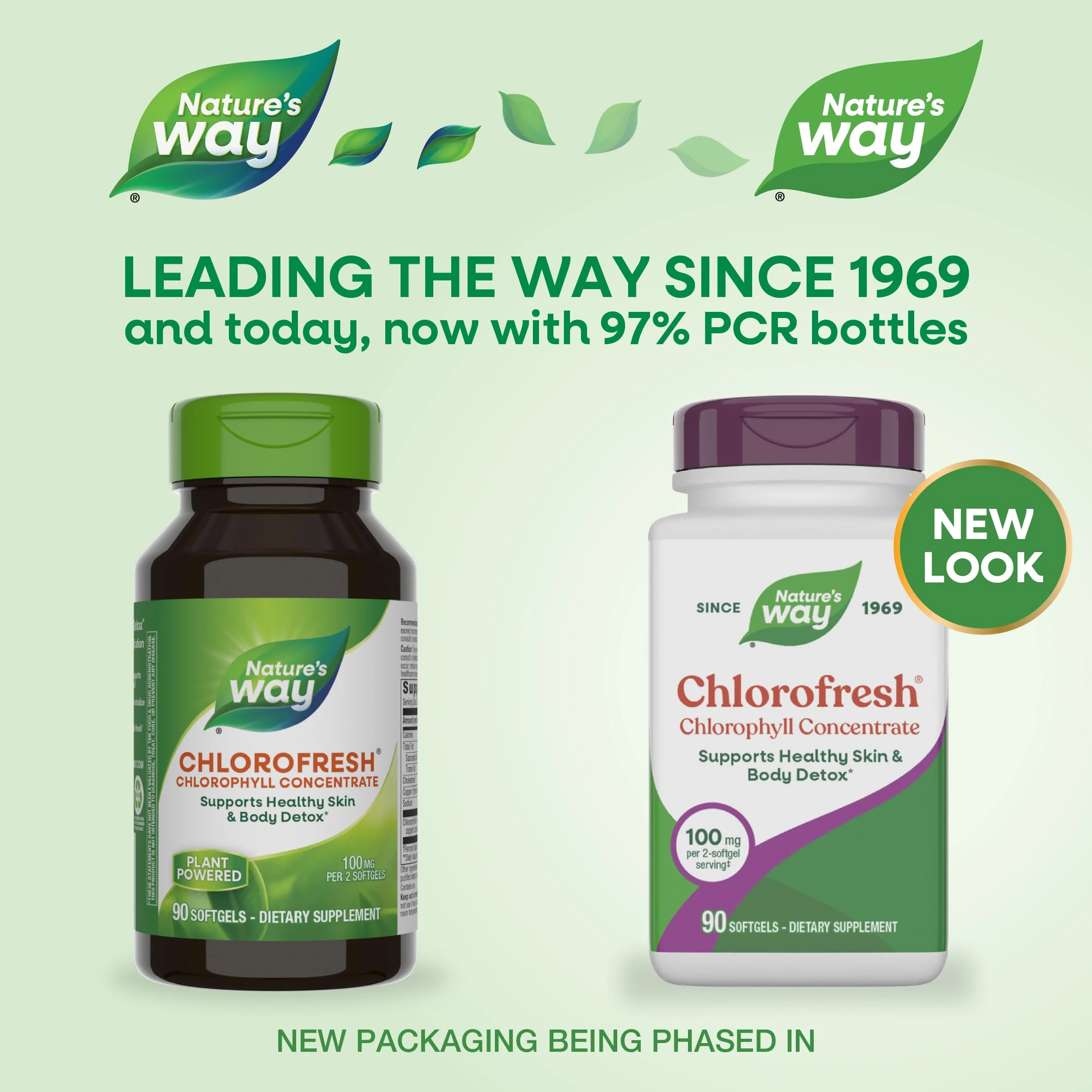 Nature's Way Chlorofresh; Internal Deodorant*; chlorophyll concentrate; 90 softgels - Image 7